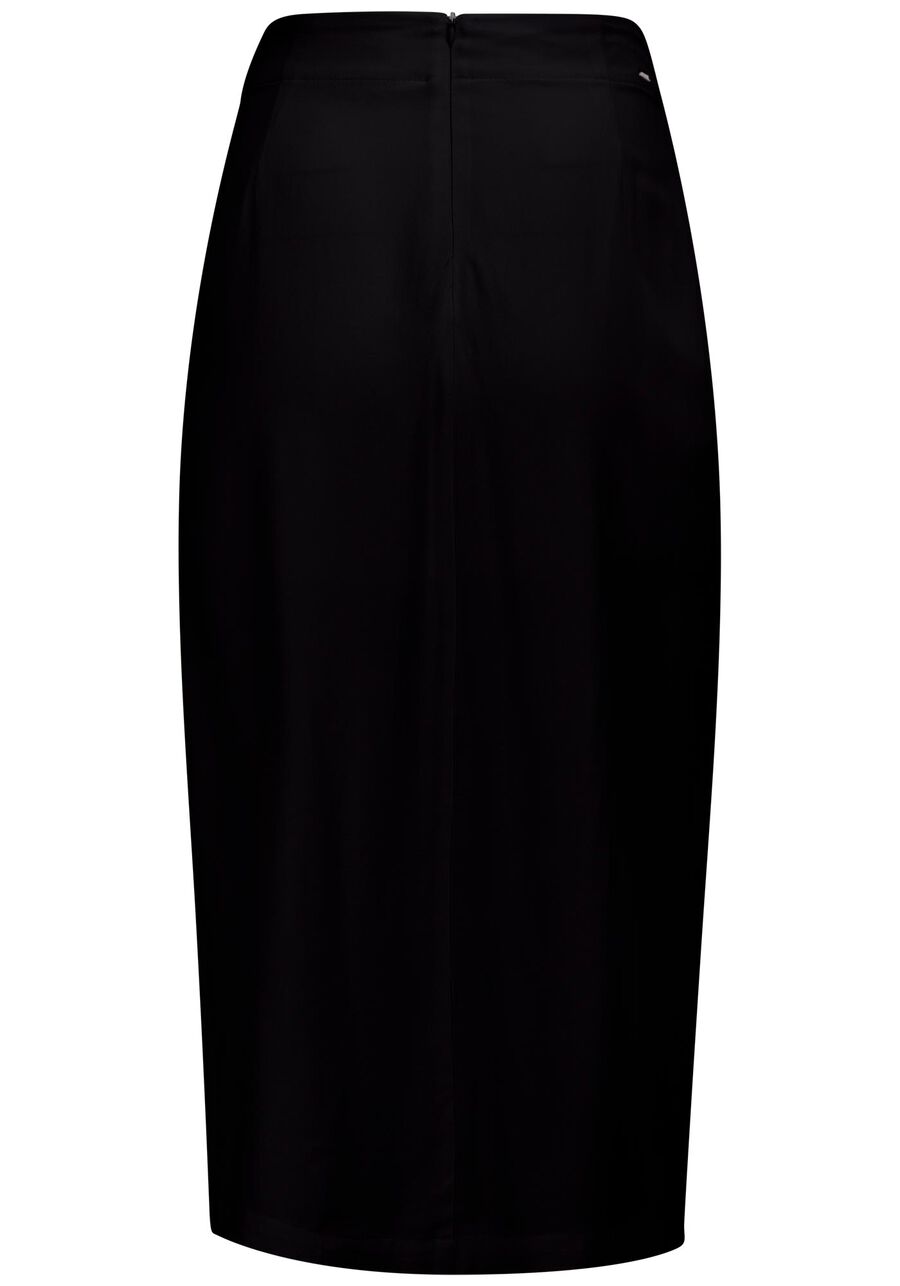Saia Midi Transpassada Cintura Alta com Bolso, . Saia Midi Transpassada Cintura Alta com Bolso, , large.