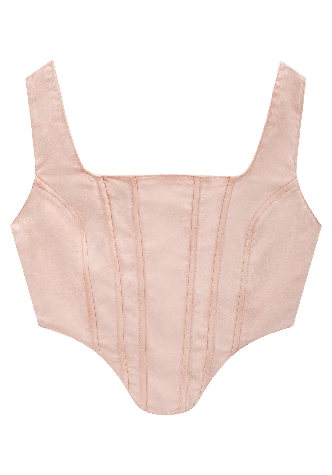 Blusa Sarja Cropped Corset, , large.