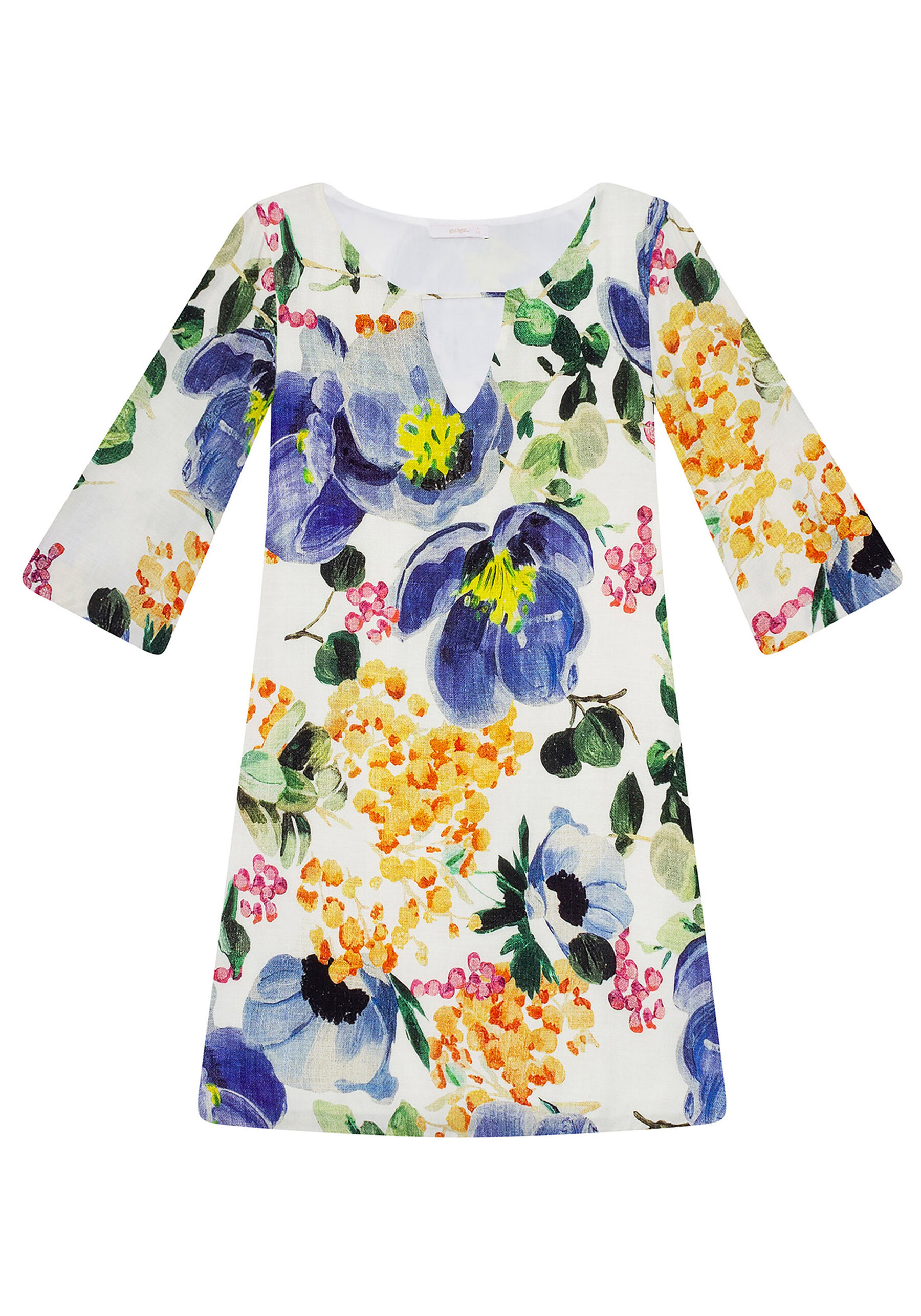 Vestido em tecido Rayon Bali, . Vestido em tecido Rayon Bali, , large.