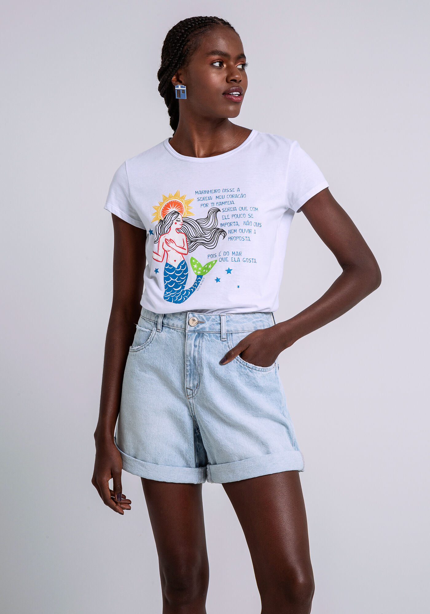 Bermuda Jeans Boyfriend Venice, , large.