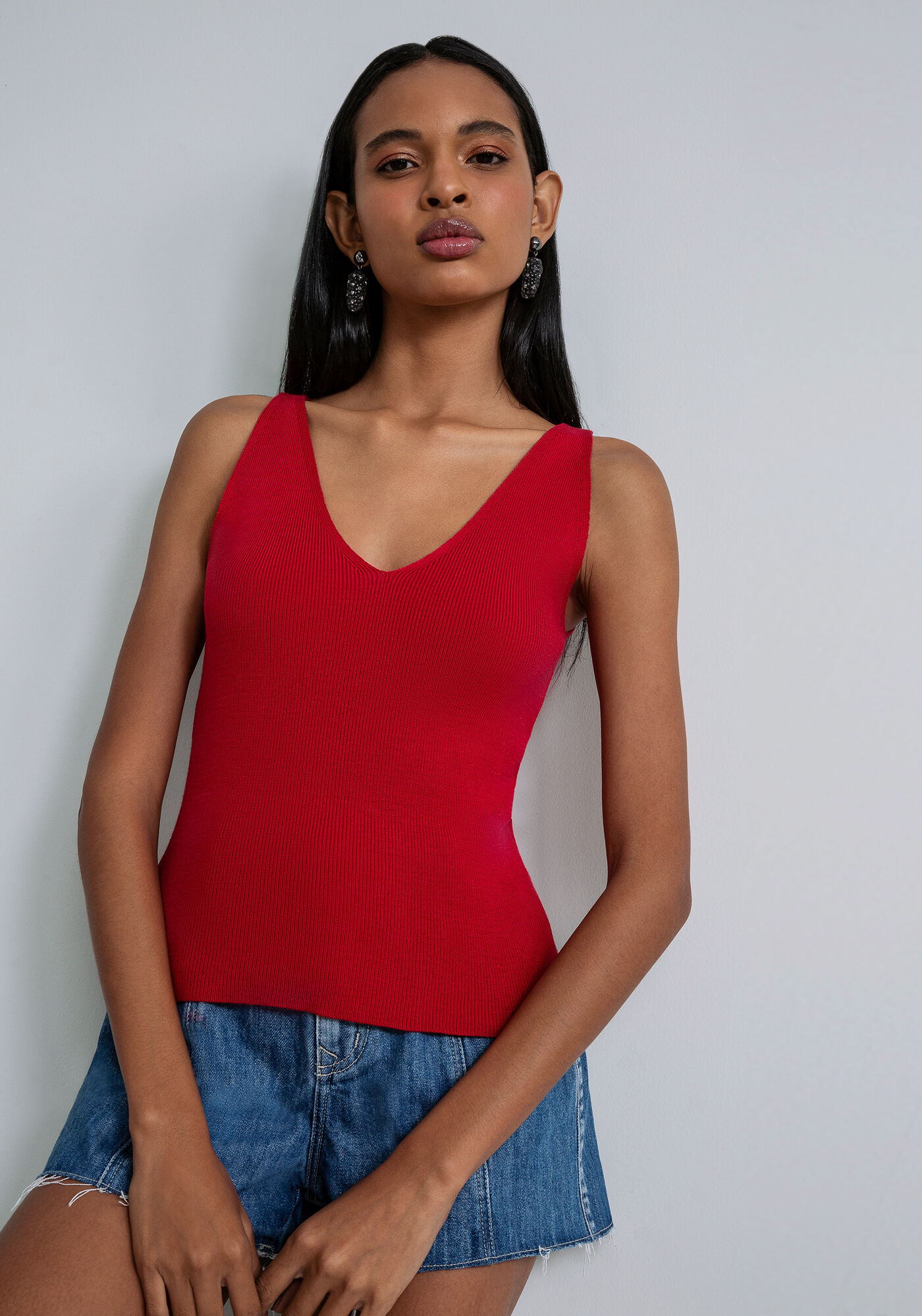 Regata Decote V Tric&ocirc;, , large.