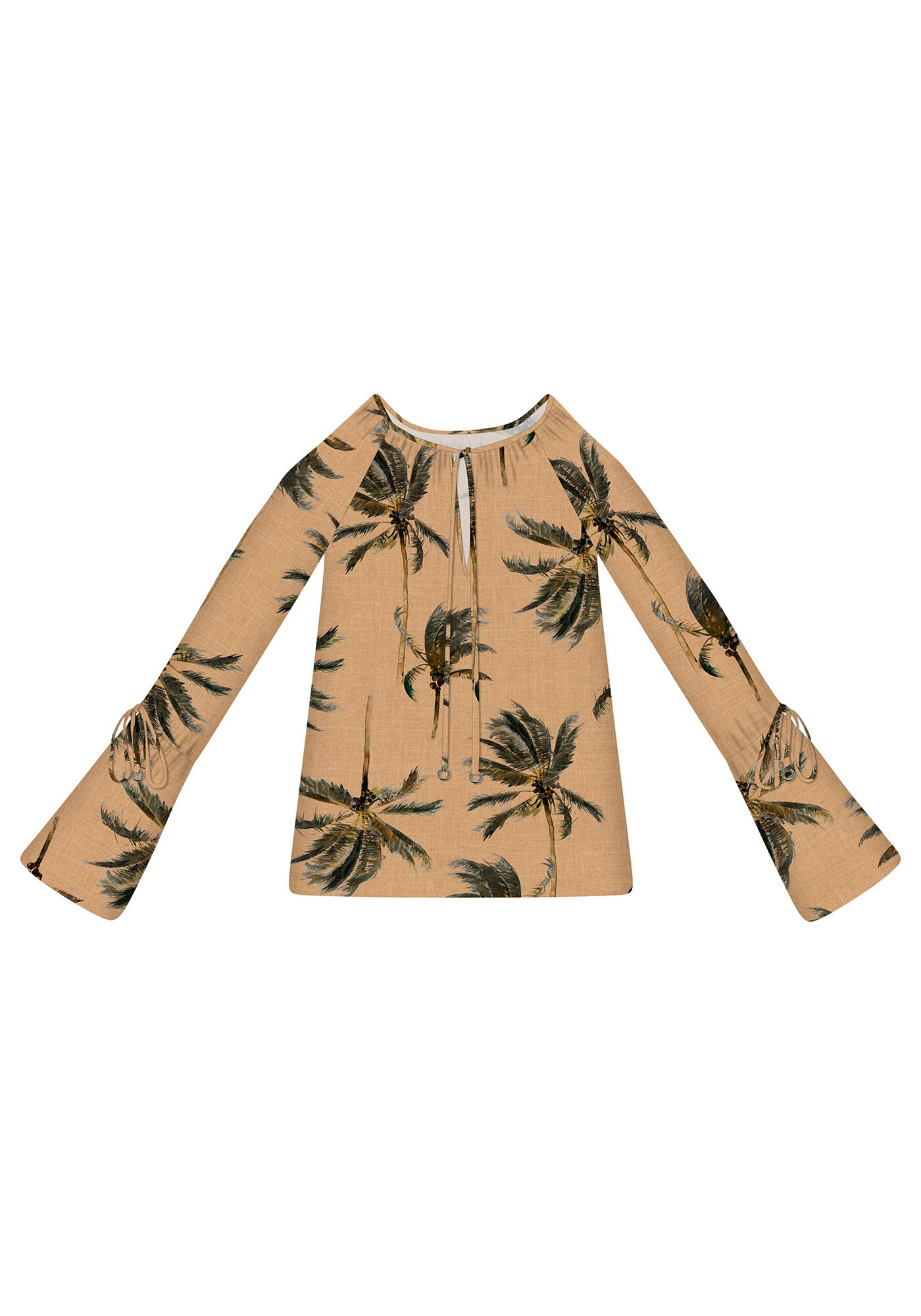 Blusa Manga Longa Abertura, , large.