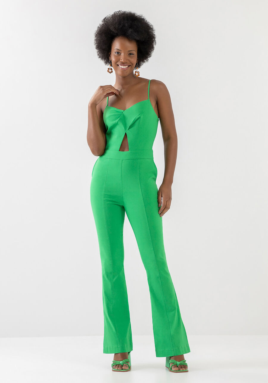 Macacão Longo Flare com Cut Out, . Macacão Longo Flare com Cut Out, , large.