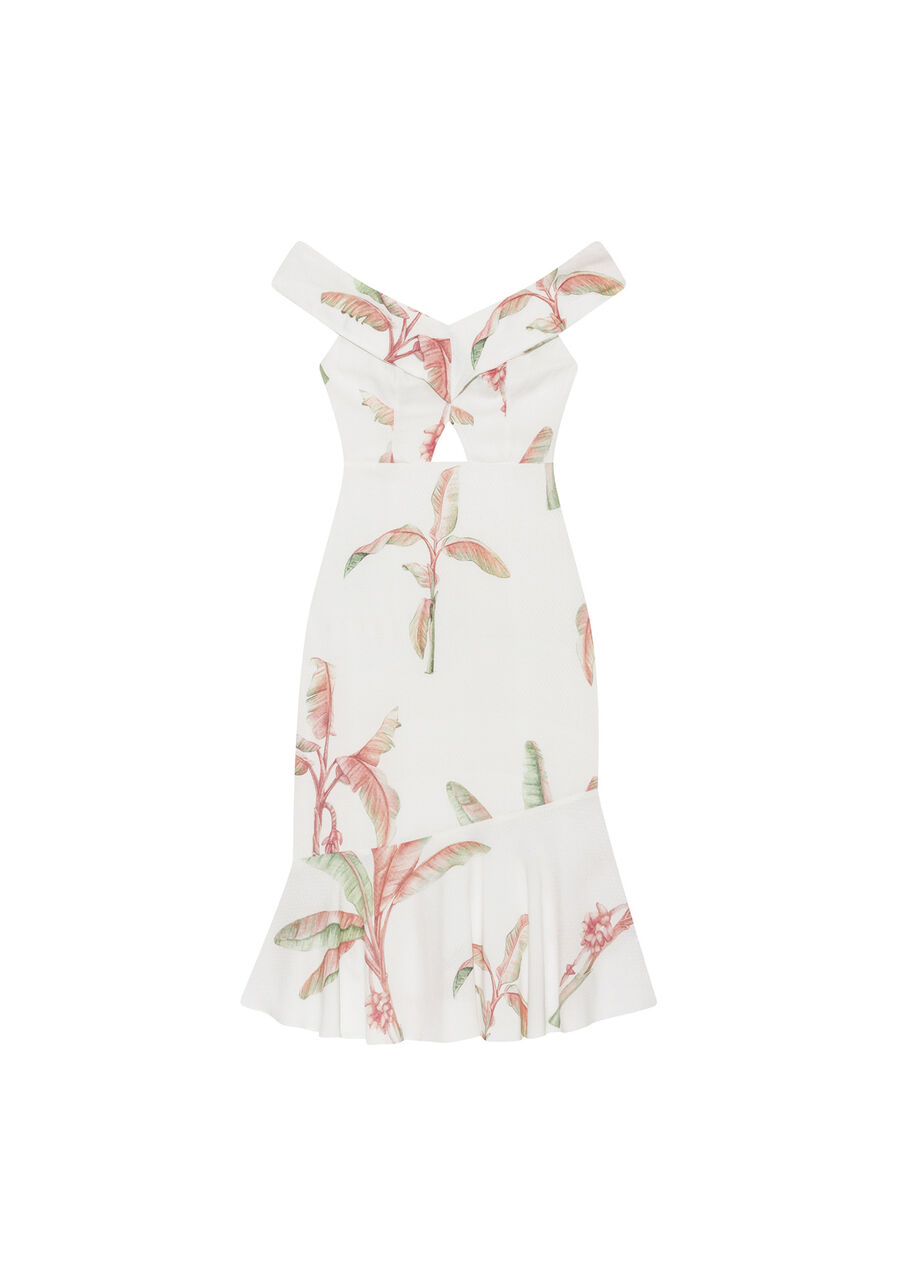 Vestido Mídi Estampado Tecido, . Vestido Mídi Estampado Tecido, , large.