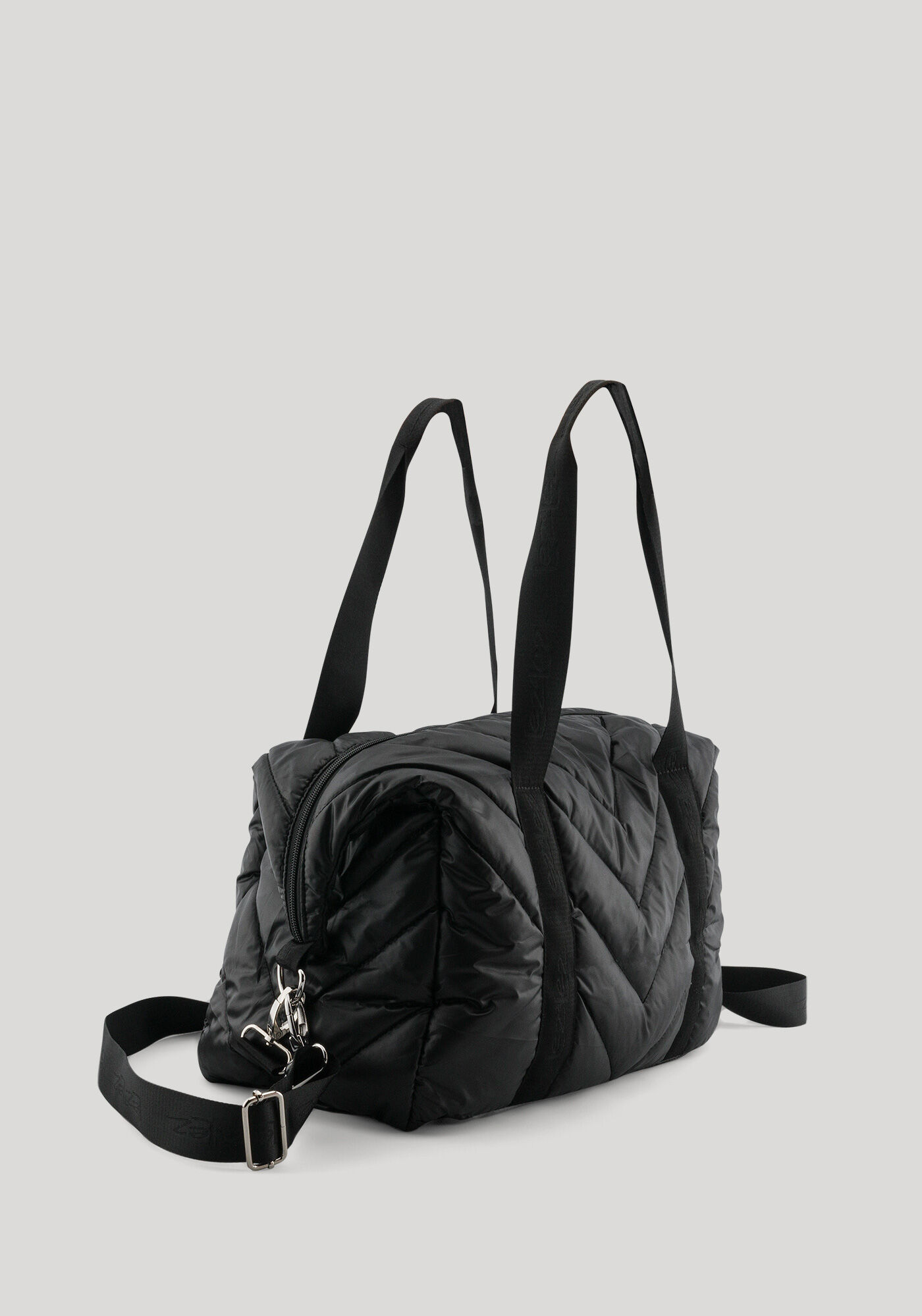 Bolsa Grande Com Al&ccedil;as Duplas E Acabamento Em Matelass&ecirc; Move, , large.