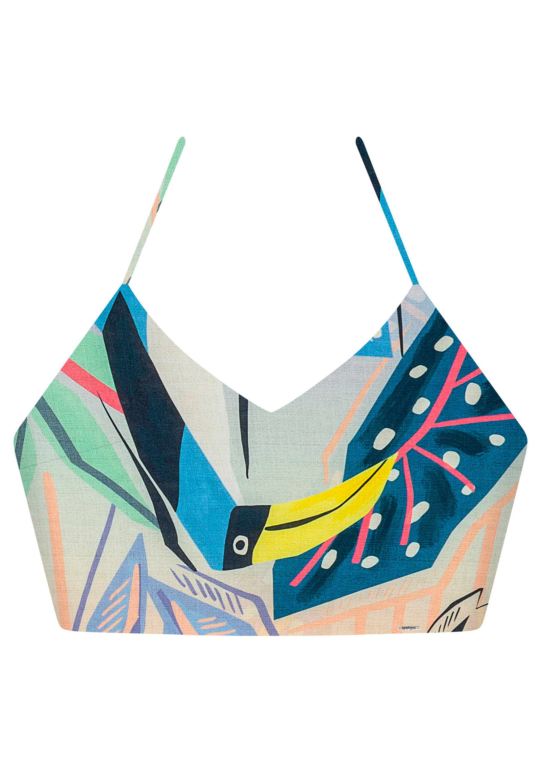 Blusa Frente Única Cropped Estampa, . Blusa Frente Única Cropped Estampa, , large.