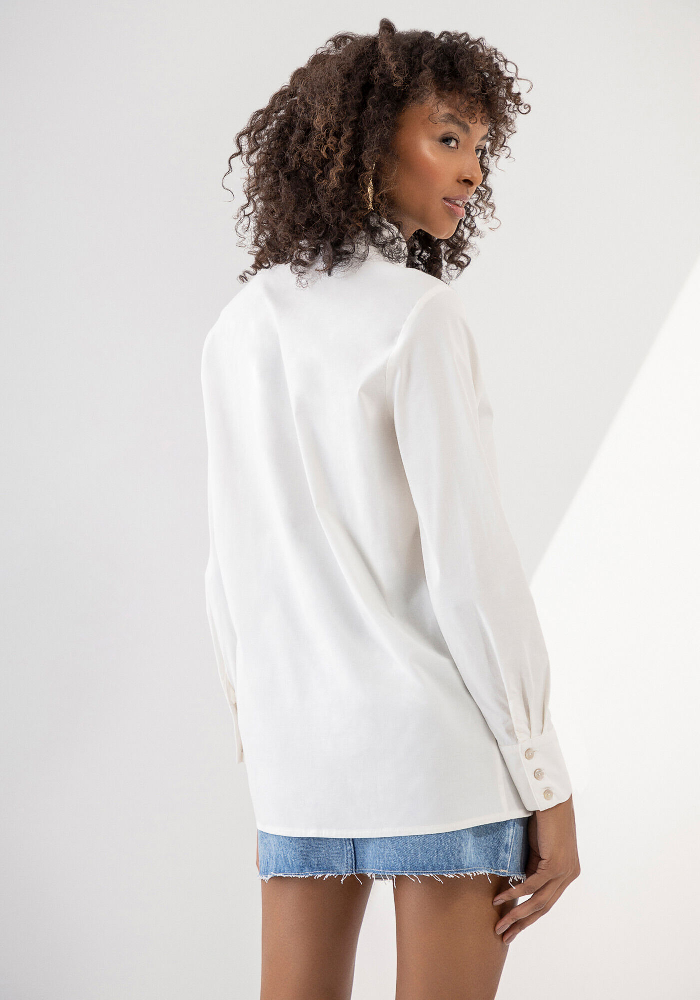 Camisa com Gola Mazzini, , large.