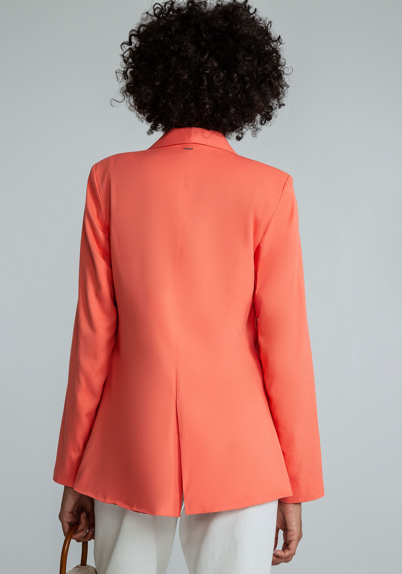 Blazer Manga Longa Boyfriend, SALMAO, large.