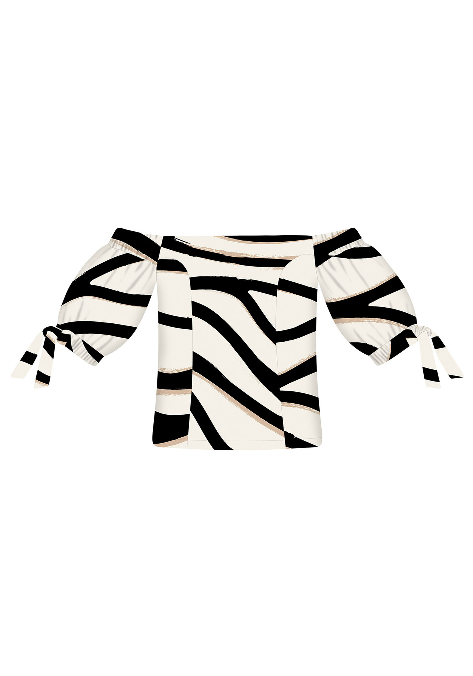 Blusa ombro a ombro em tecido, . Blusa ombro a ombro em tecido, , large.