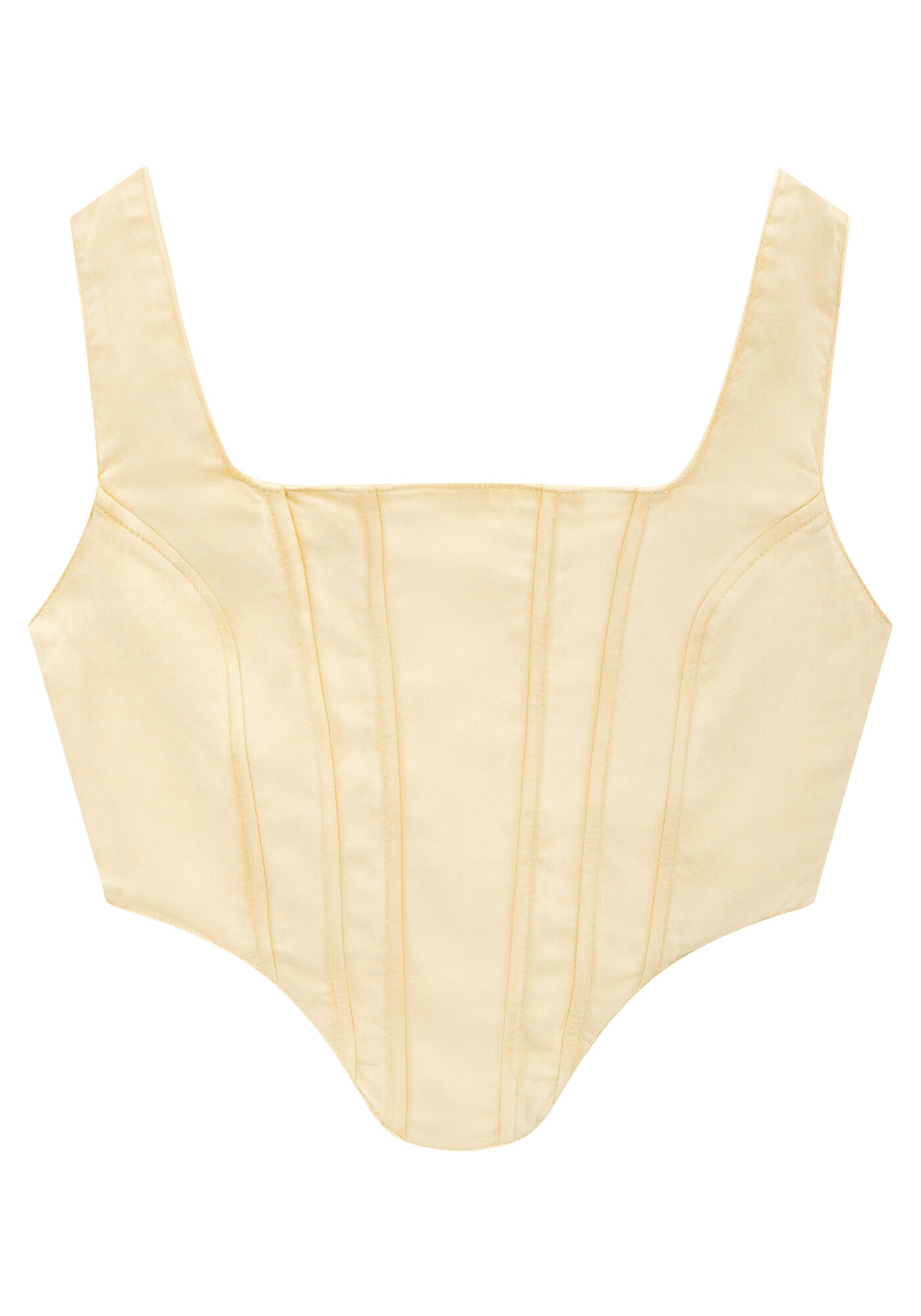 Blusa Sarja Cropped Corset, , large.