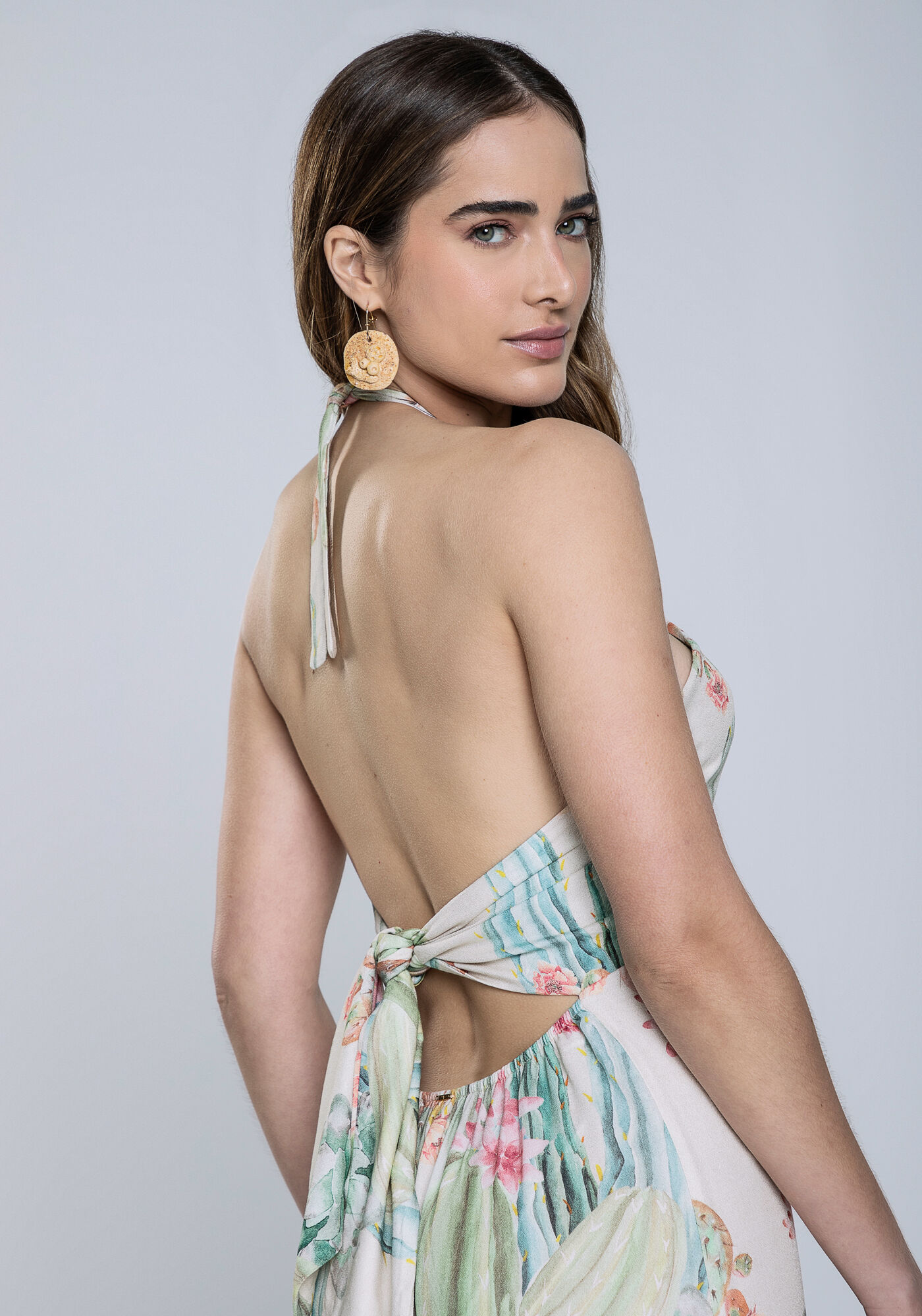 Vestido frente unica hotsell midi
