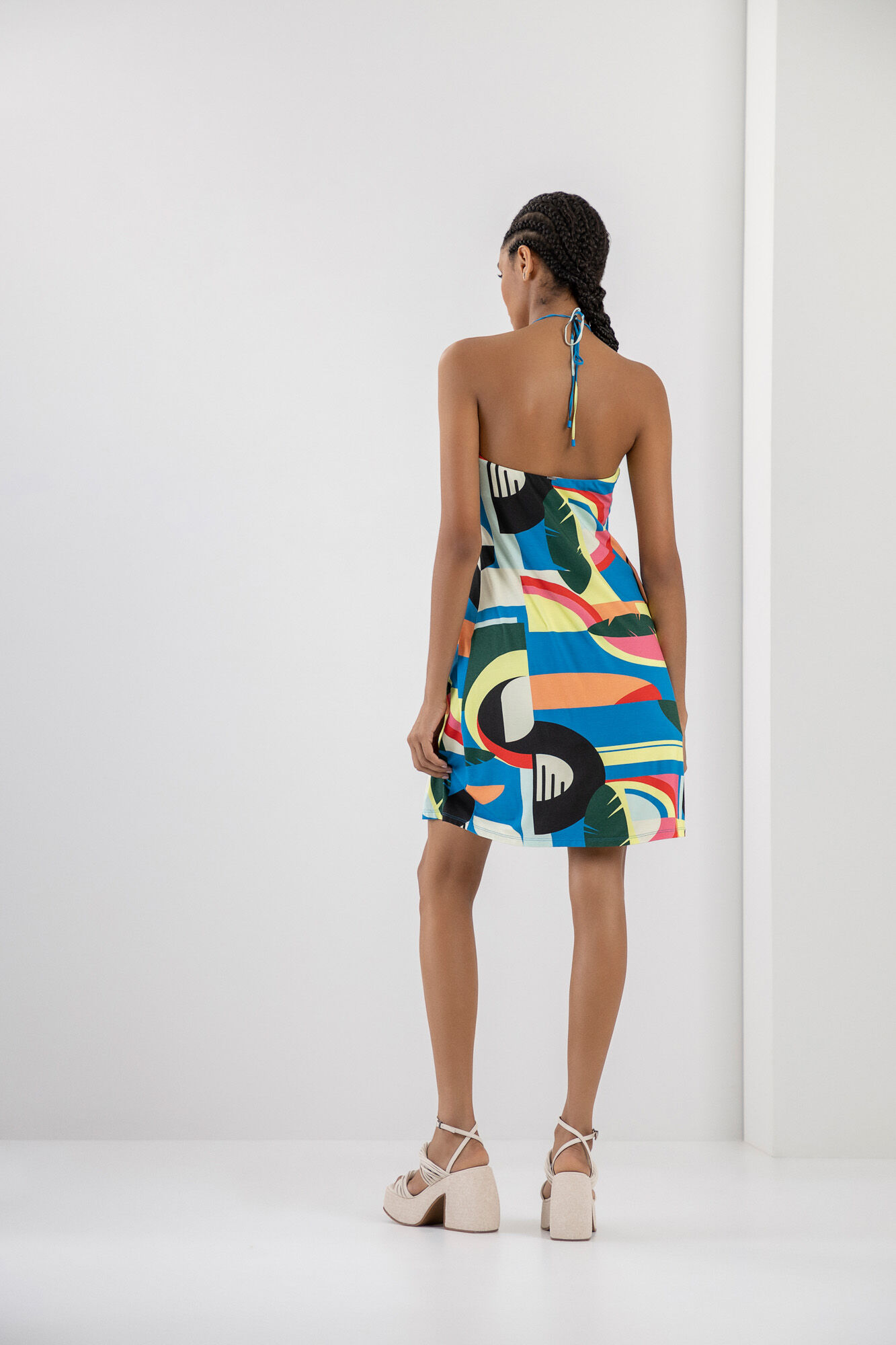 Blusa Frente &Uacute;nica T&uacute;nica Estampada, ARITU, large.