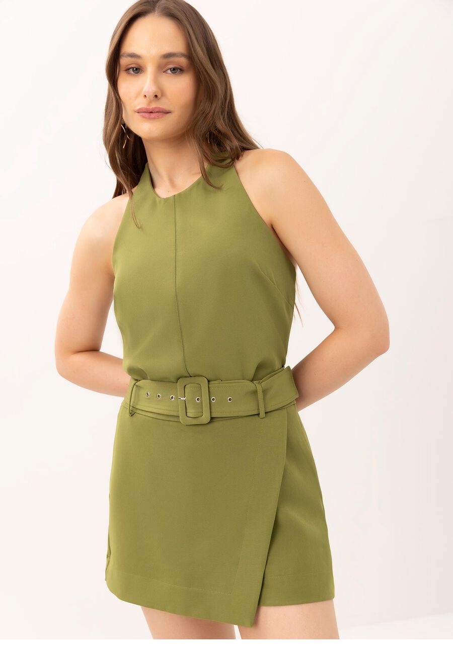 Shorts Saia Alfaiataria com Cinto, . Shorts Saia Alfaiataria com Cinto, , large.