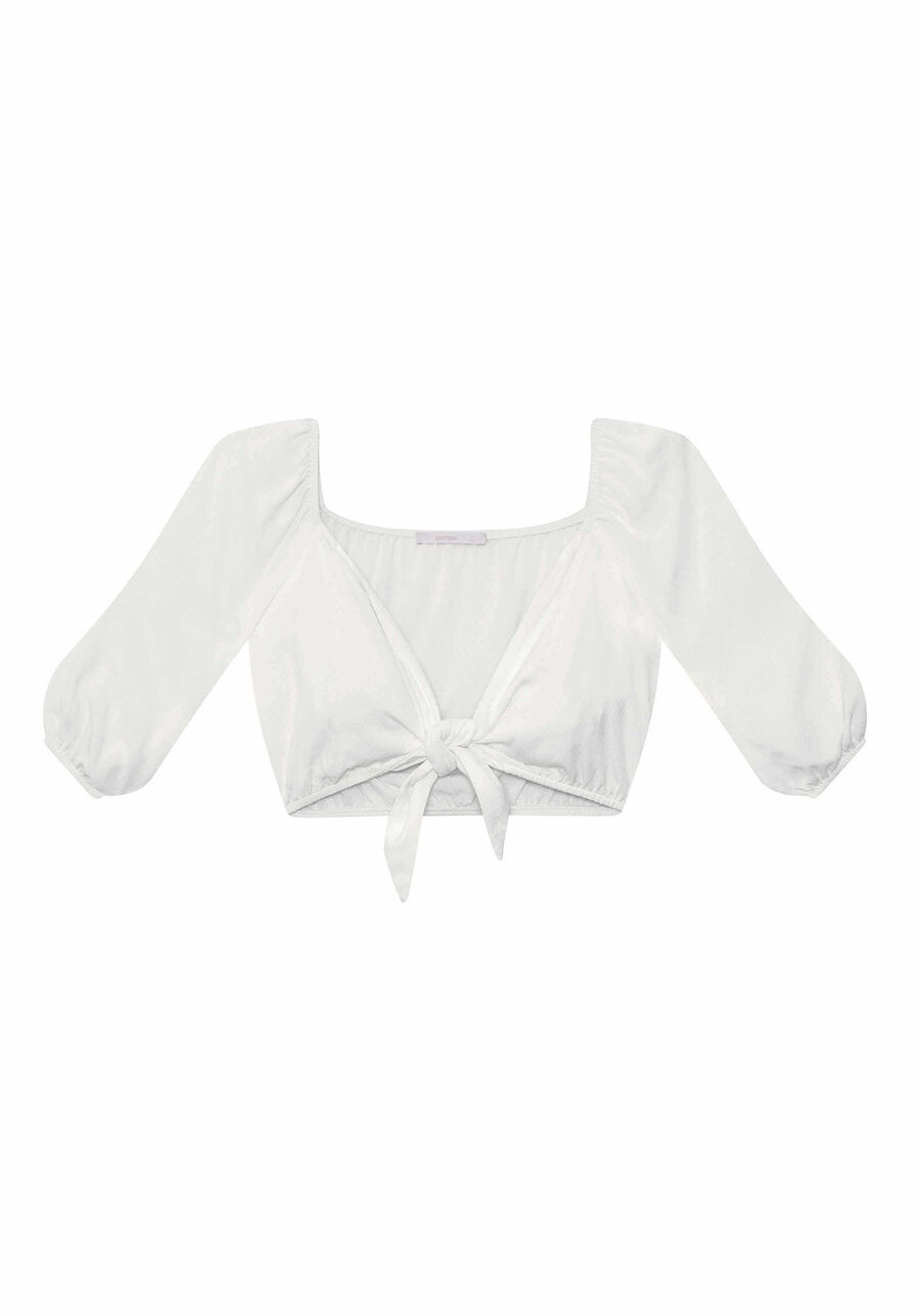 Blusa Cropped Amarração, . Blusa Cropped Amarração, , large.