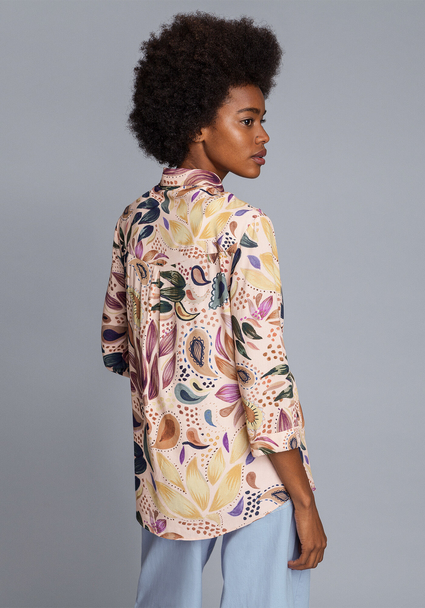 Camisa Manga 3/4 Estampa, , large.