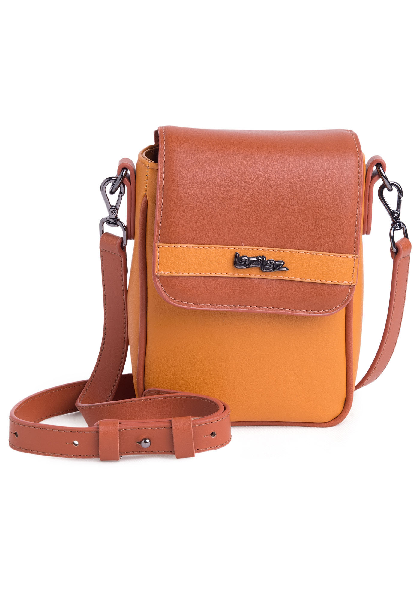 Shoulder Bag com Detalhe, LARANJA CAJA, large.