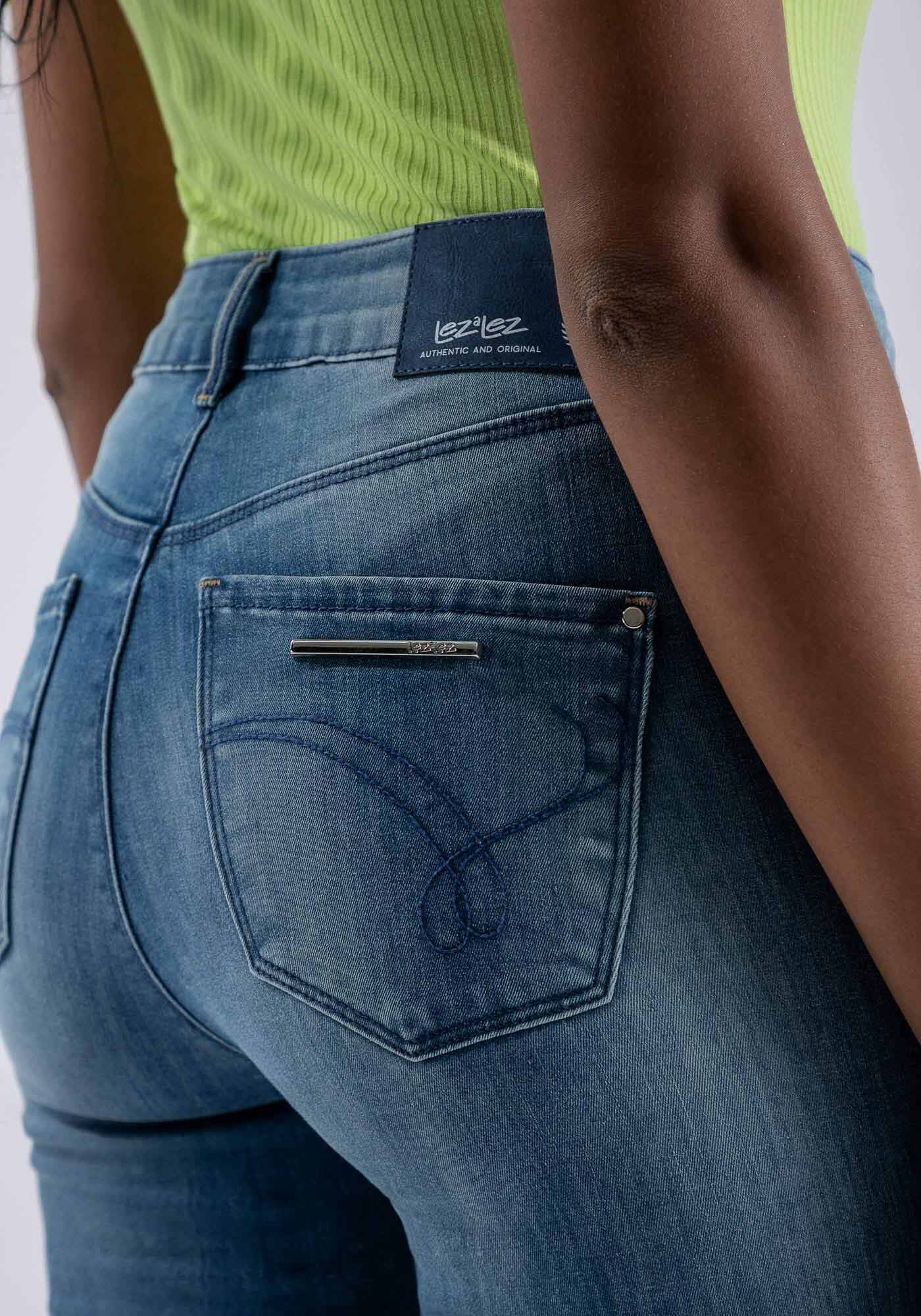 Cal&ccedil;a  Jeans Aruba Super Alta Elastic Denim, , large.