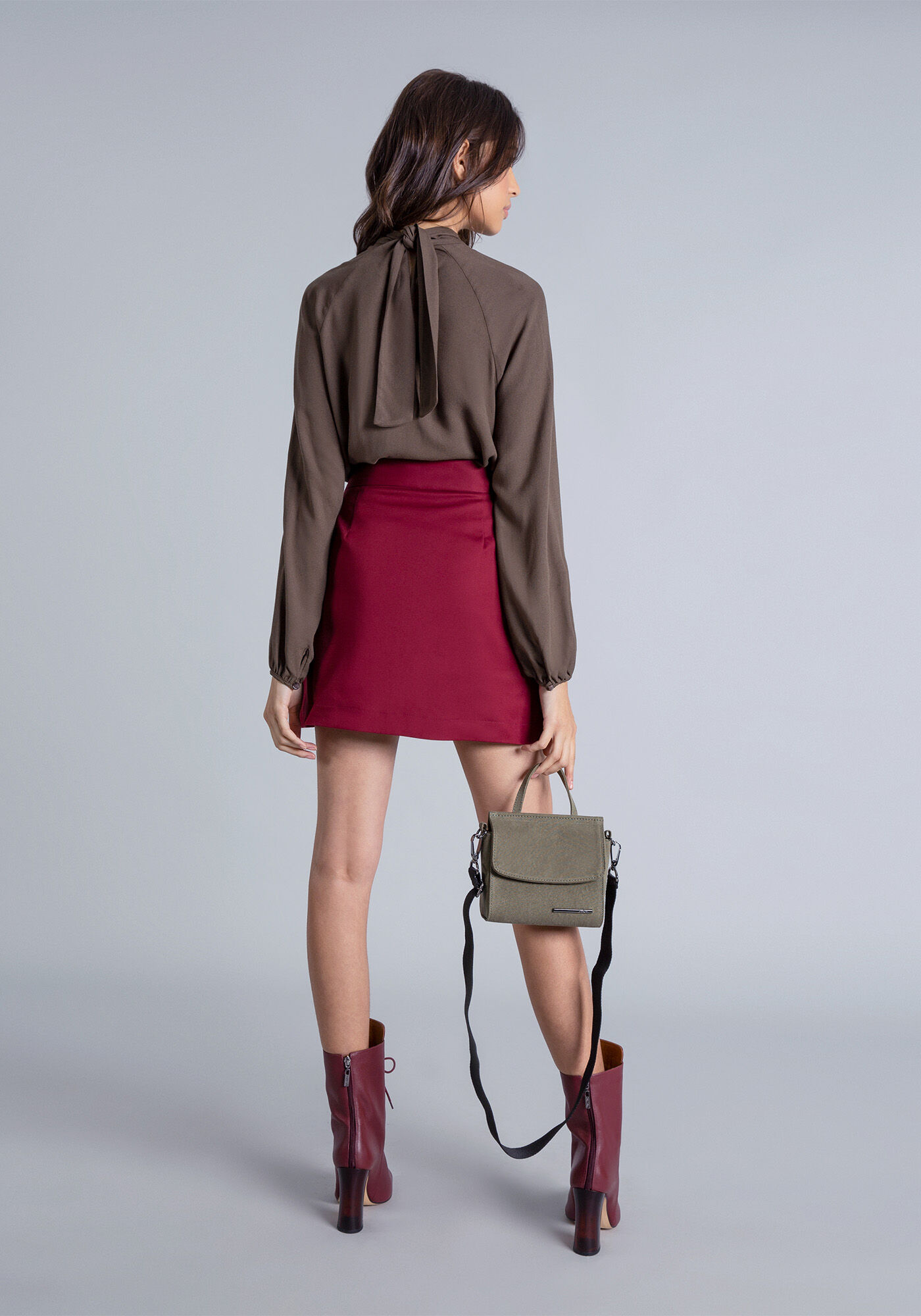 Blusa Manga Longa Recorte, , large.