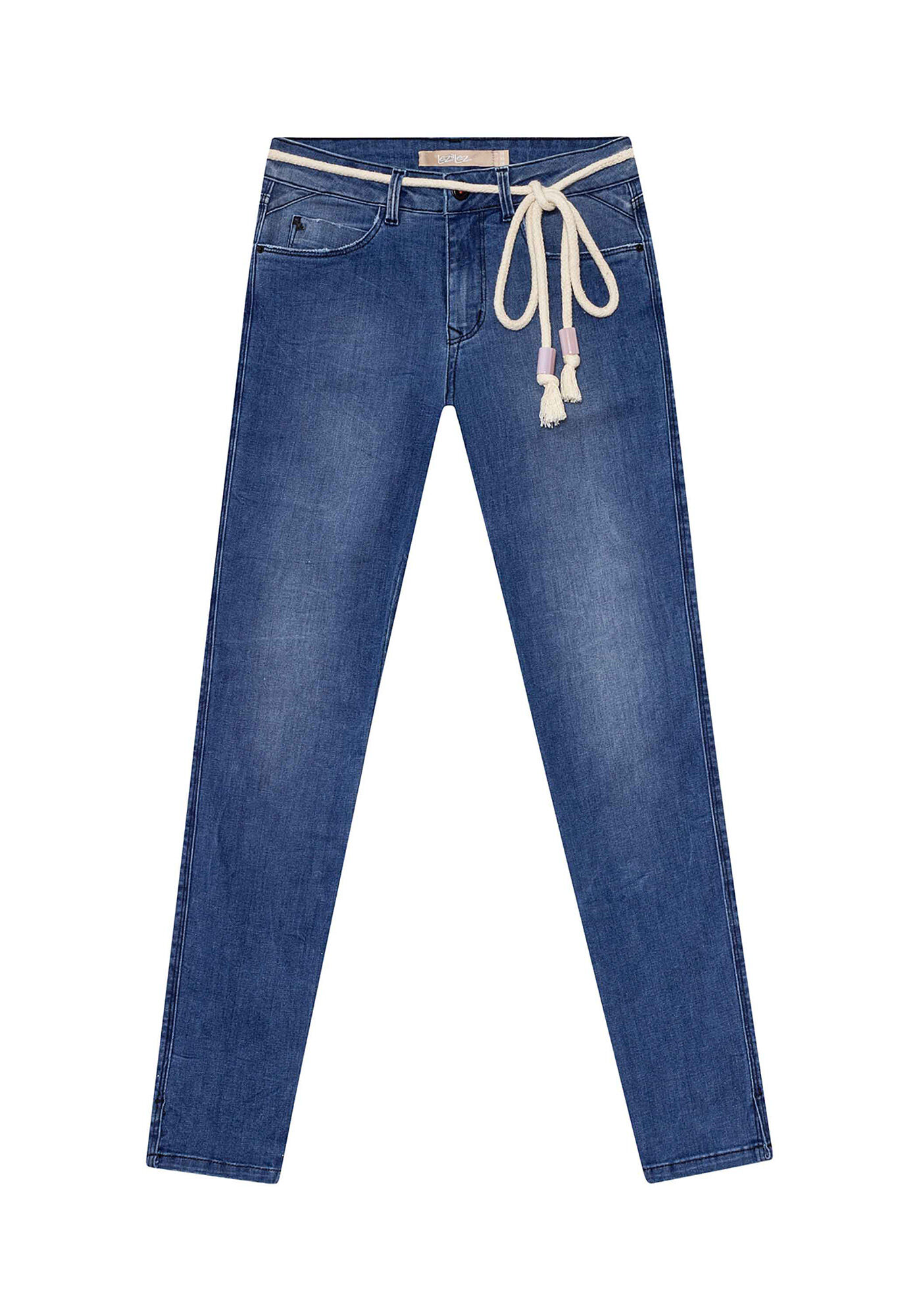 Cal&ccedil;a Jeans Com Elastano Cropped Bali, , large.