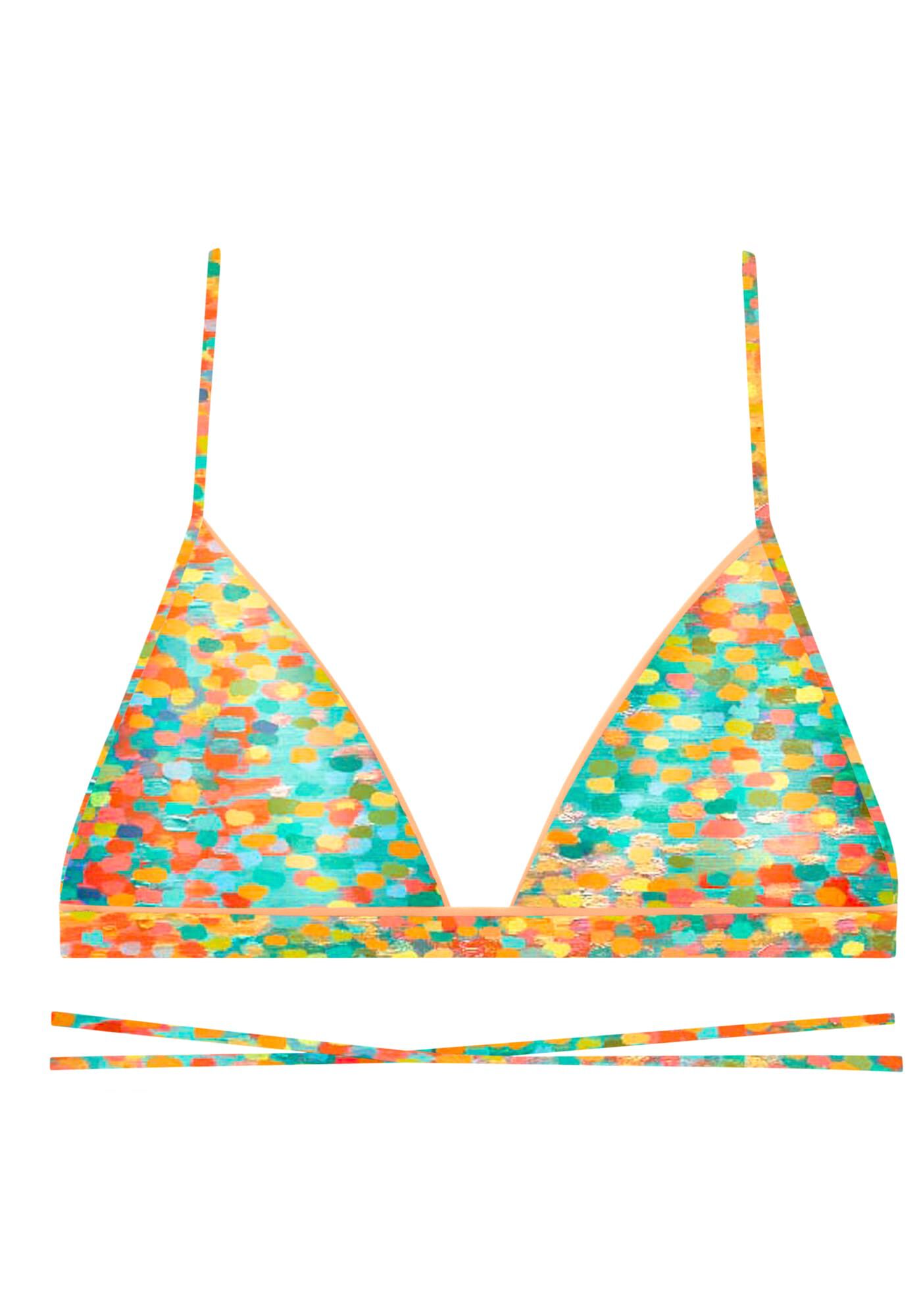 Top Estampado em Viscose com Amarra&ccedil;&atilde;o, , large.