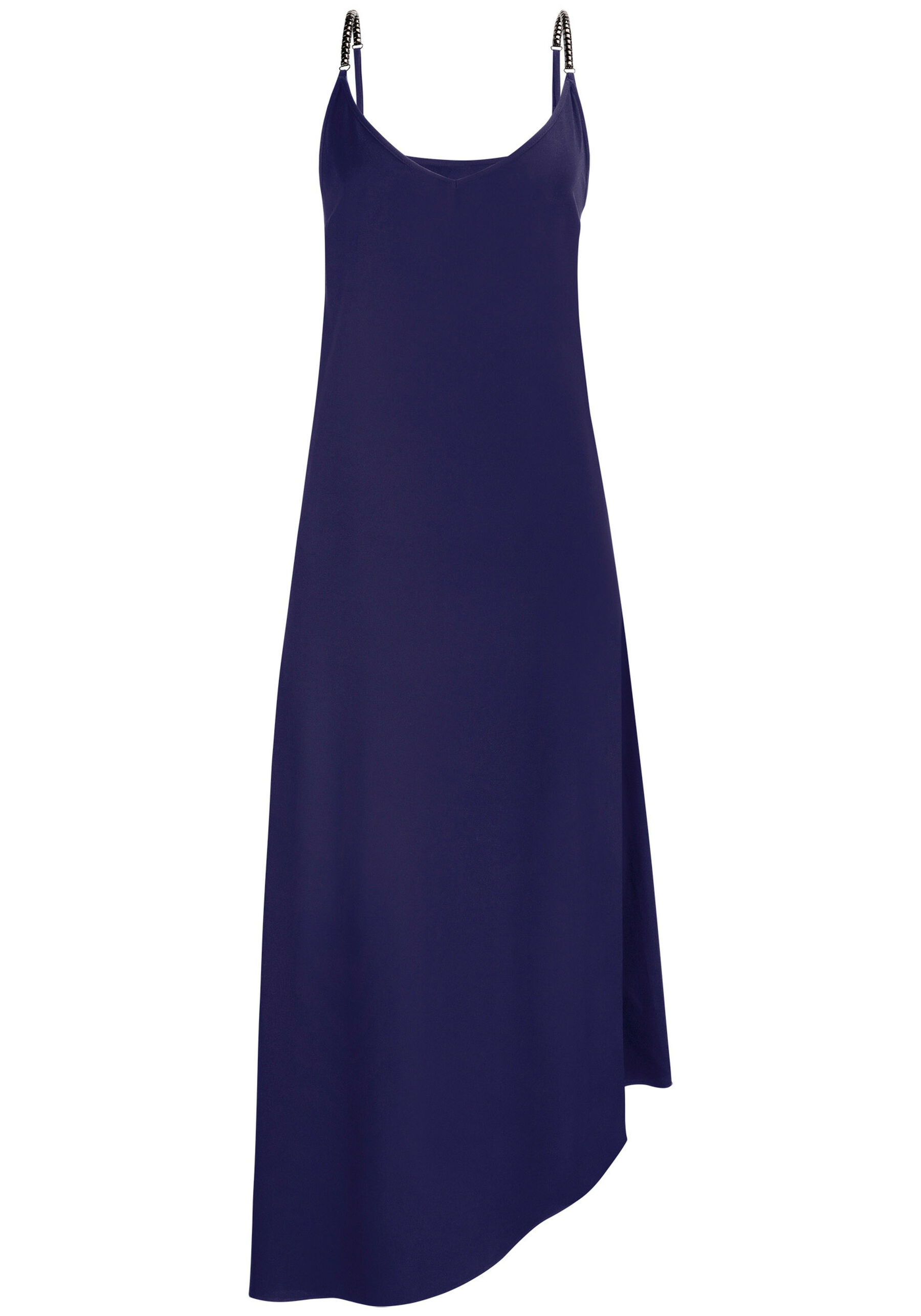 Vestido Midi Assimétrico com Strass Alças, . Vestido Midi Assimétrico com Strass Alças, , large.