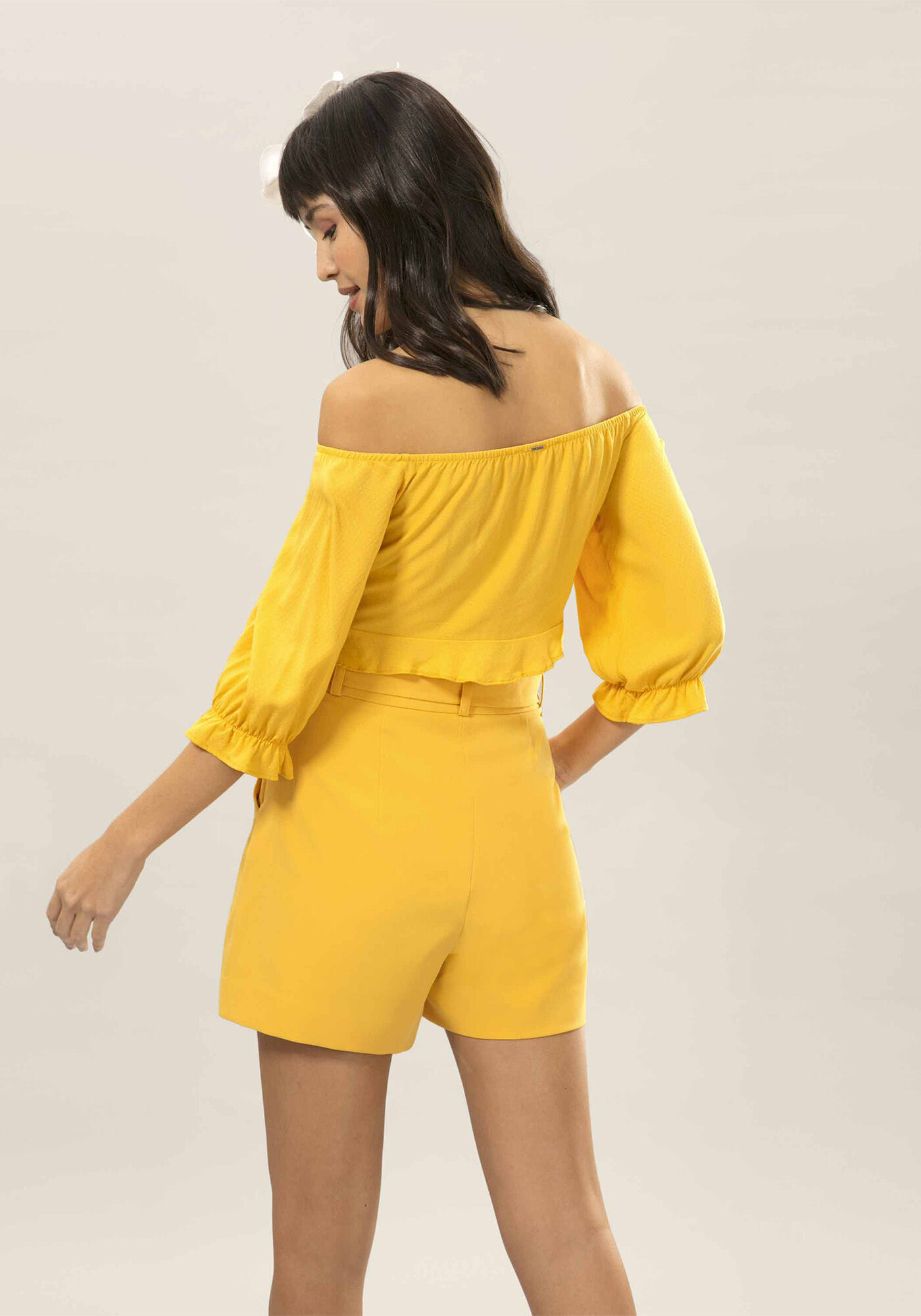 Blusa Cropped Ciganinha, , large.