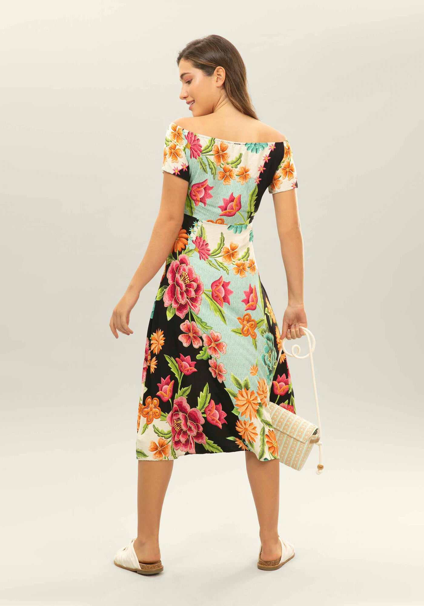 Vestido M&iacute;di Ombro a Ombro, , large.