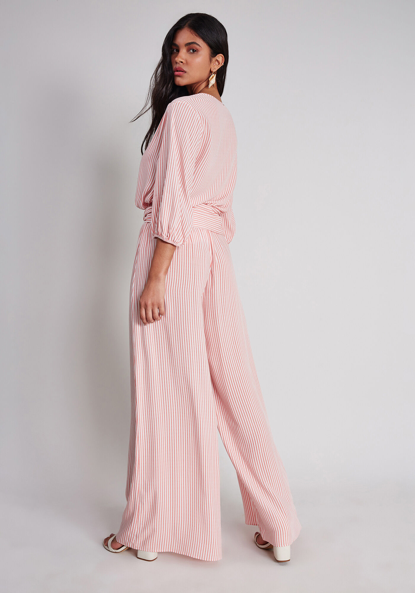 Cal&ccedil;a Pantalona com Cinto Estampa, , large.