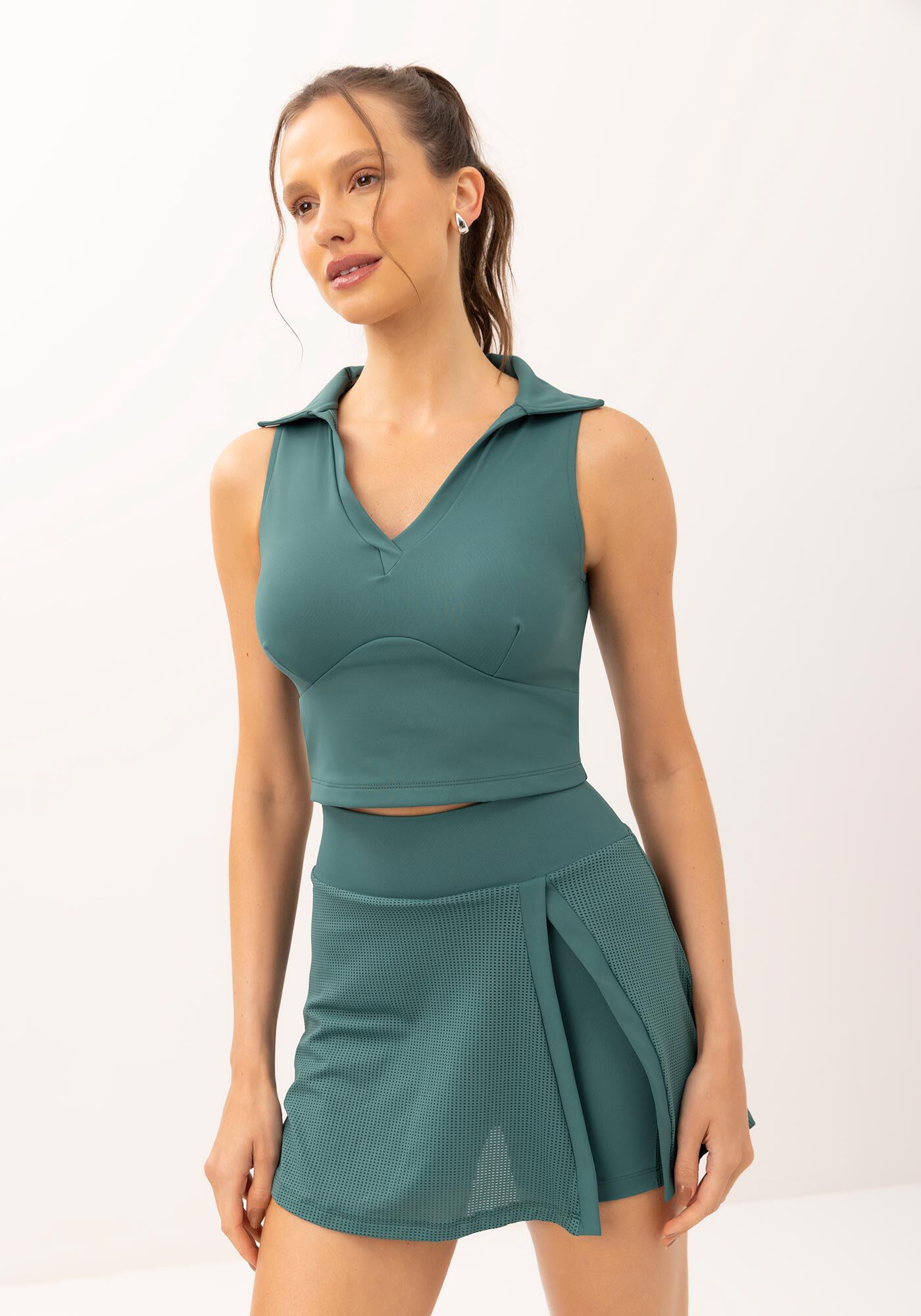 Shorts-Saia Cintura Alta MOVE com Fenda, , large.