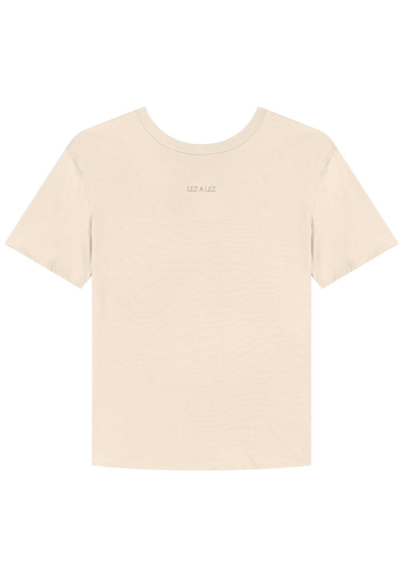 Blusa T-shirt De Mangas Curtas Em Malha De Algod&atilde;o Penteado, , large.