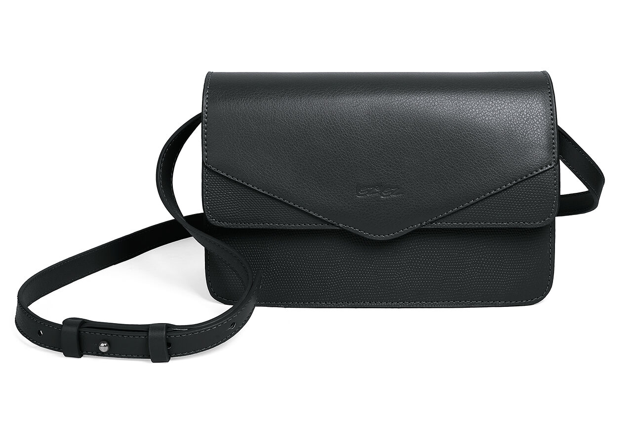 Bolsa Tiracolo Satchel com Detalhe, , large.