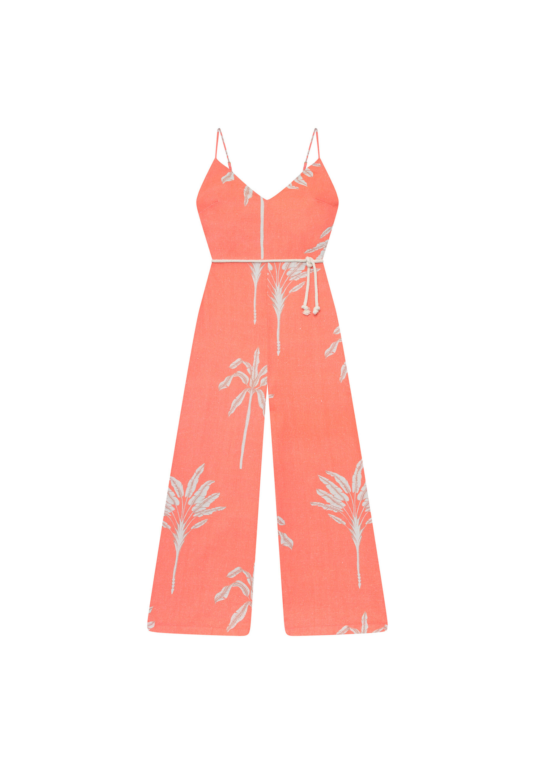 Macacão Mídi com Cinto Estampa, . Macacão Mídi com Cinto Estampa, , large.