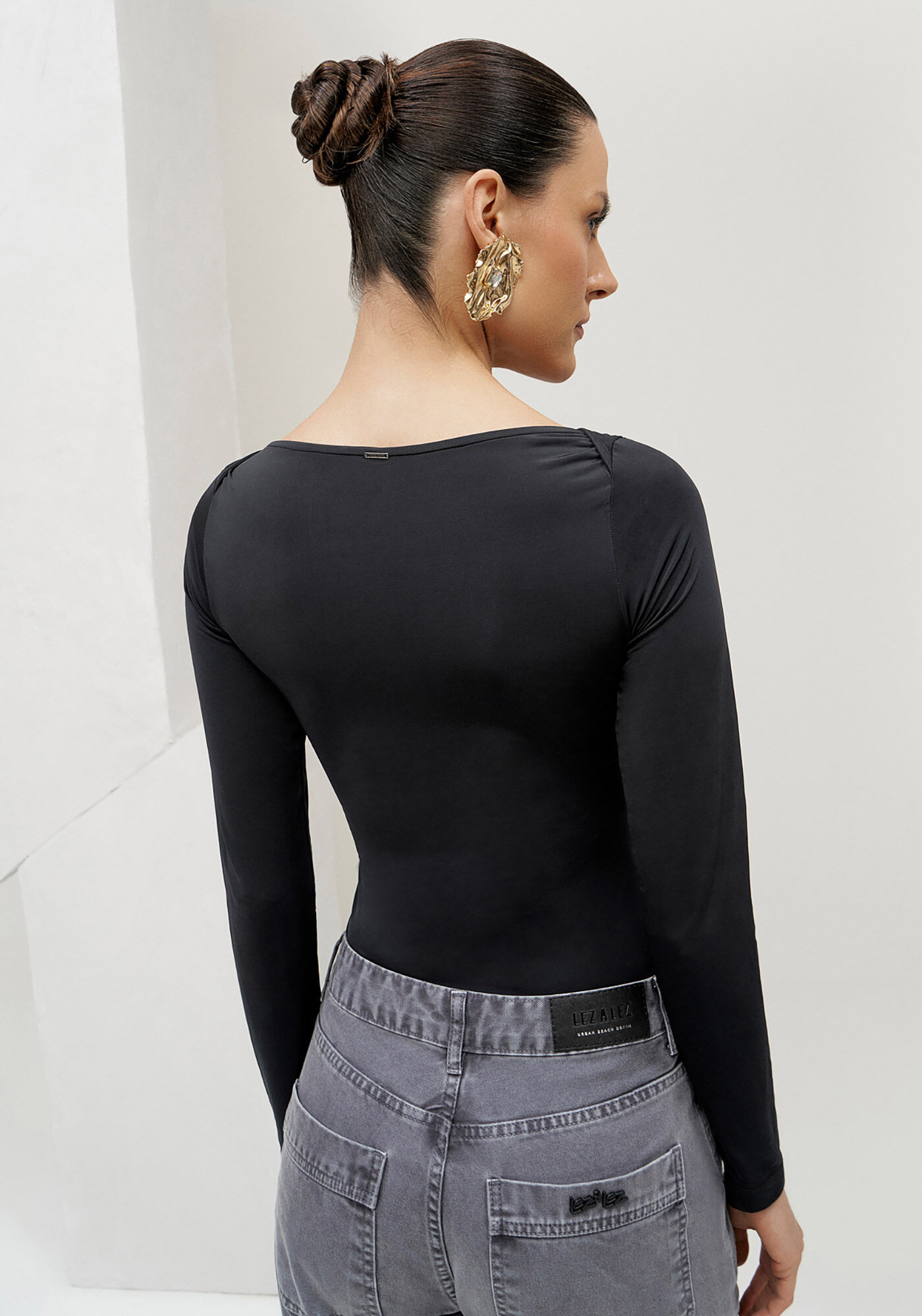 Blusa Manga Longa Basic, , large.