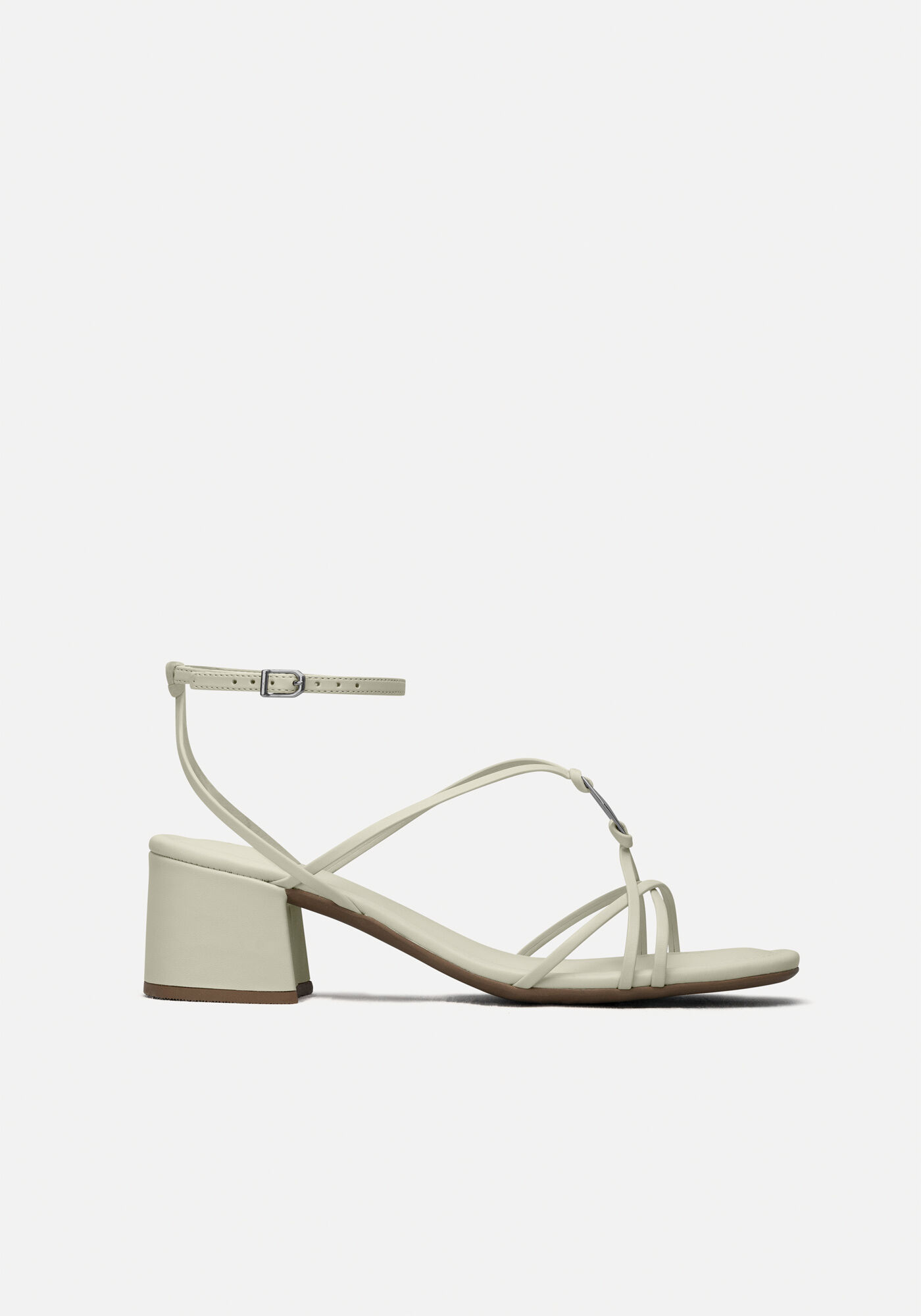 Sand&aacute;lia De Salto Bloco Com Tiras Finas E Frente Quadrada, BEGE ALHAMBRA, large.