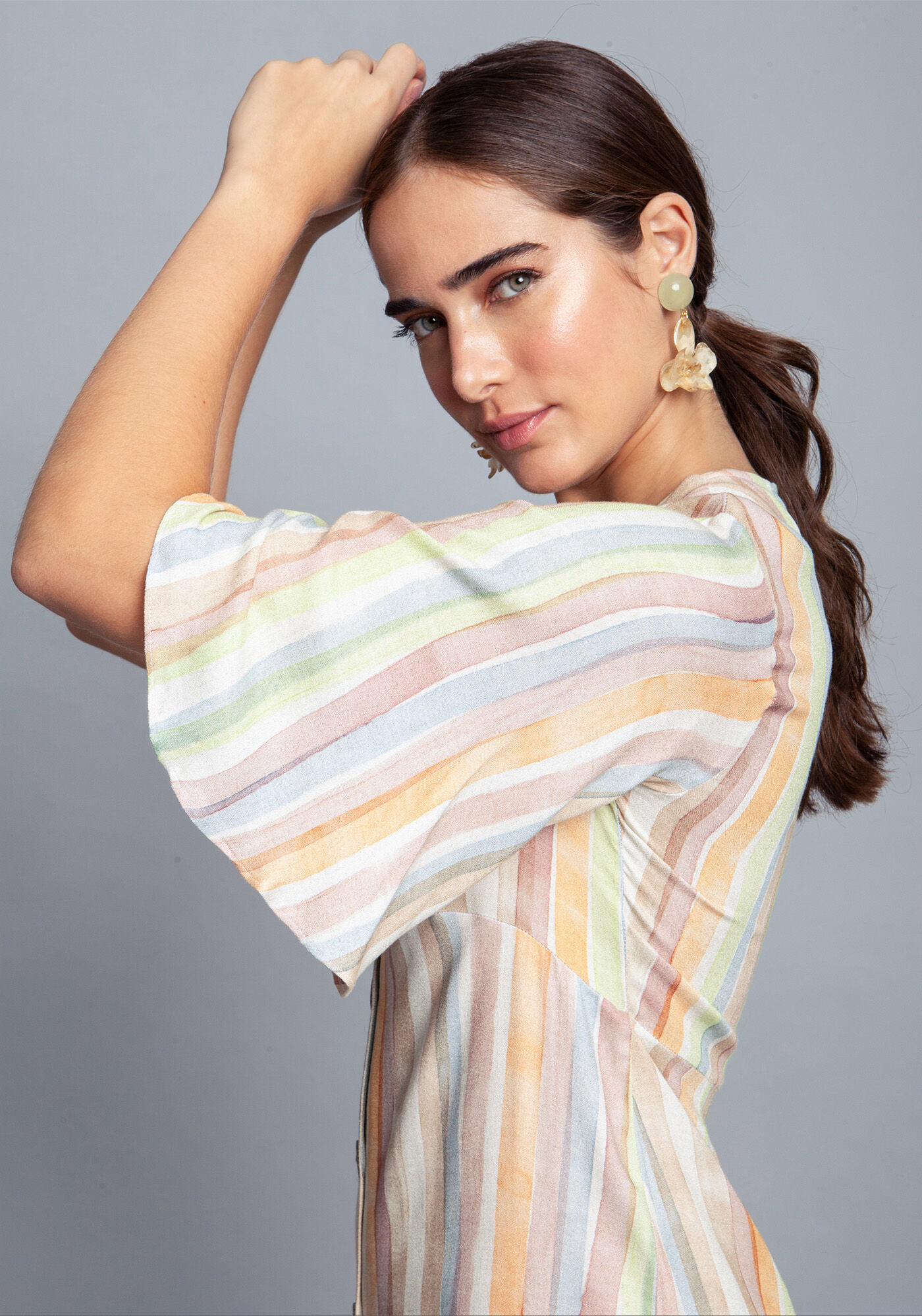 Vestido Tecido Crepe Siena Brisa, , large.