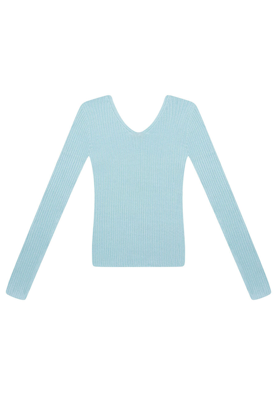 Blusa Manga Longa Tricô, . Blusa Manga Longa Tricô, , large.