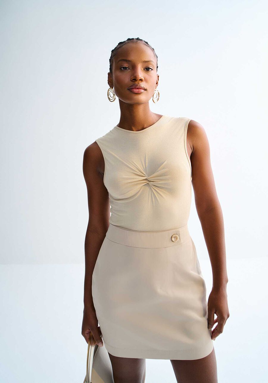 Body em Malha Modal com Torção Busto, . Body em Malha Modal com Torção Busto, , large.