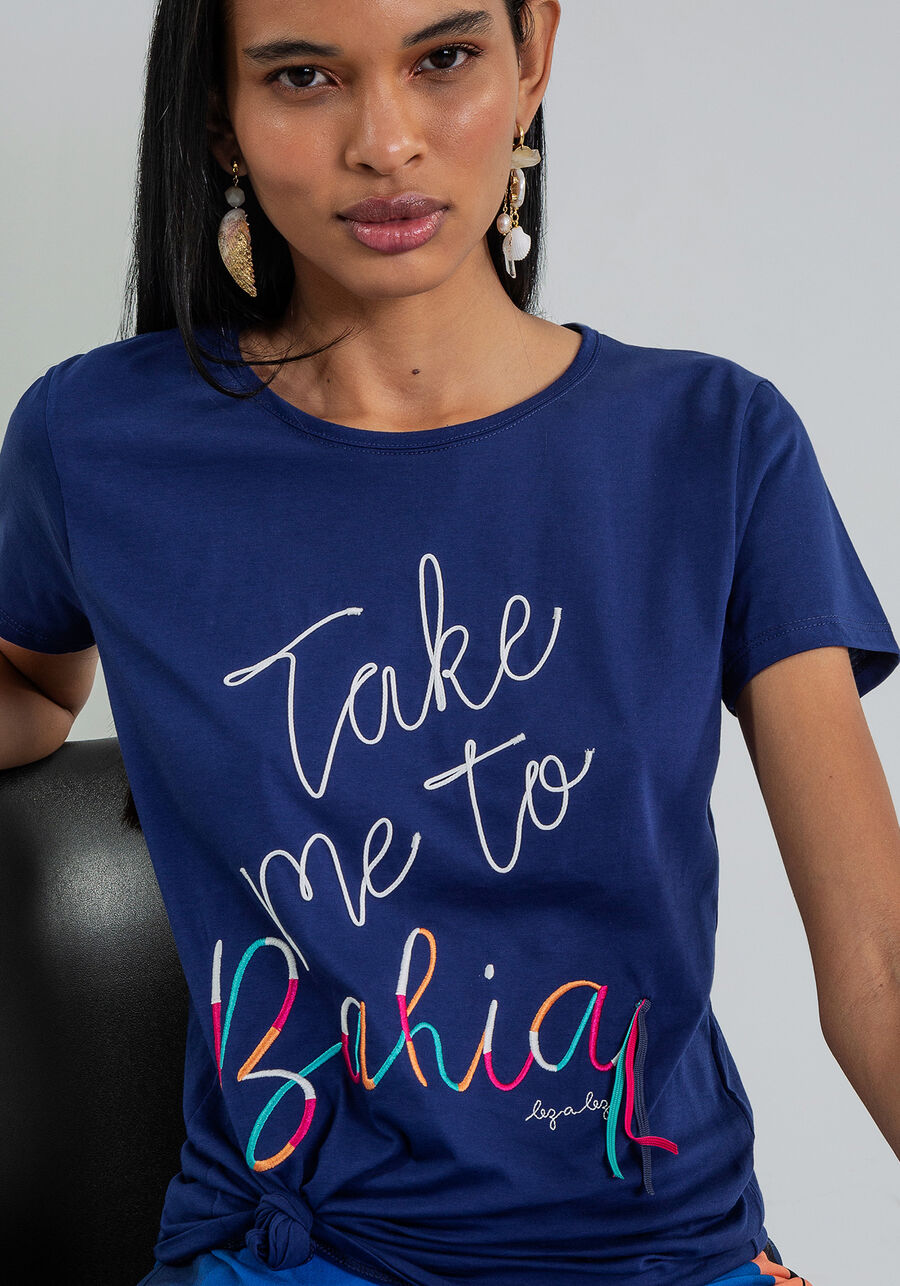 Blusa Manga Curta Bordado, . Blusa Manga Curta Bordado, , large.