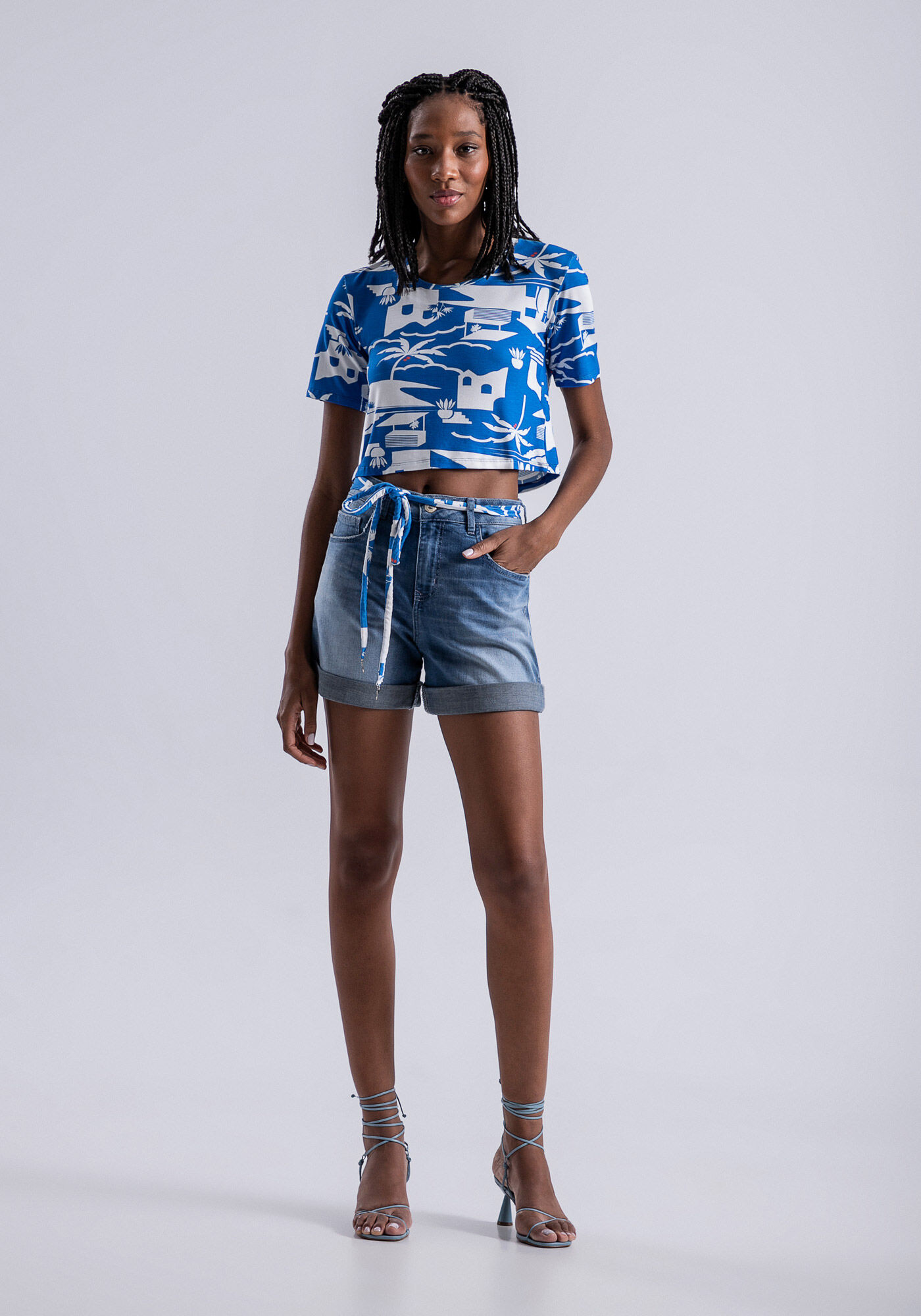 Blusa Cropped em Malha MVS Estampada, , large.