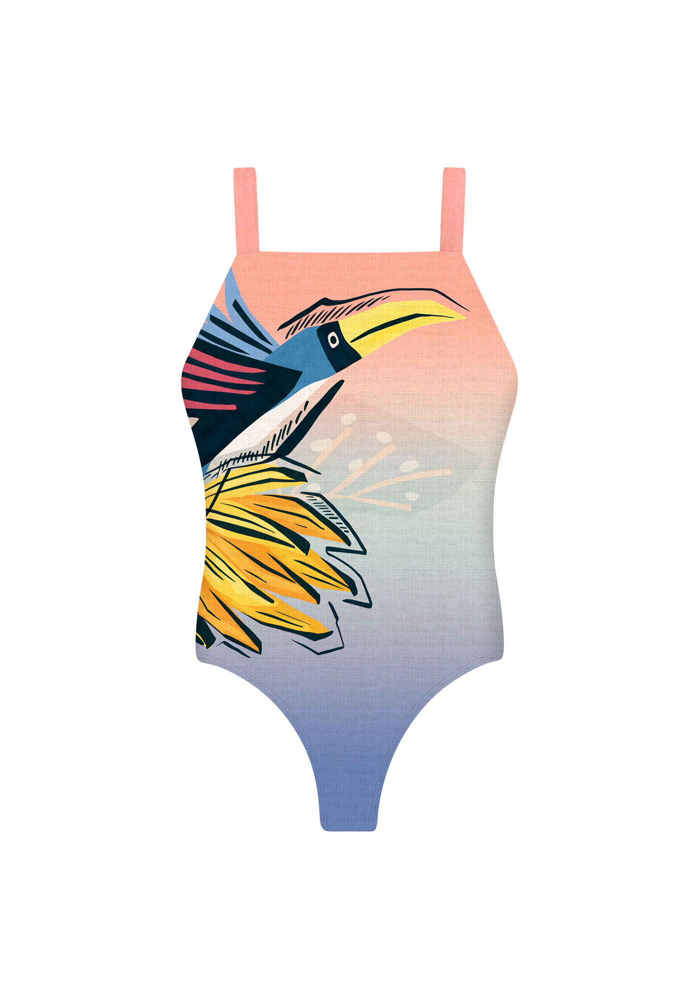 Body com Al&ccedil;as Decote Reto, , large.