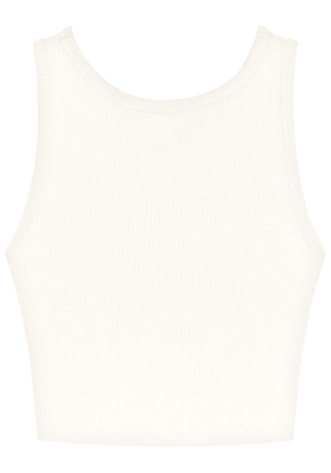 Regata Cropped Canelada Halter Neck, , large.