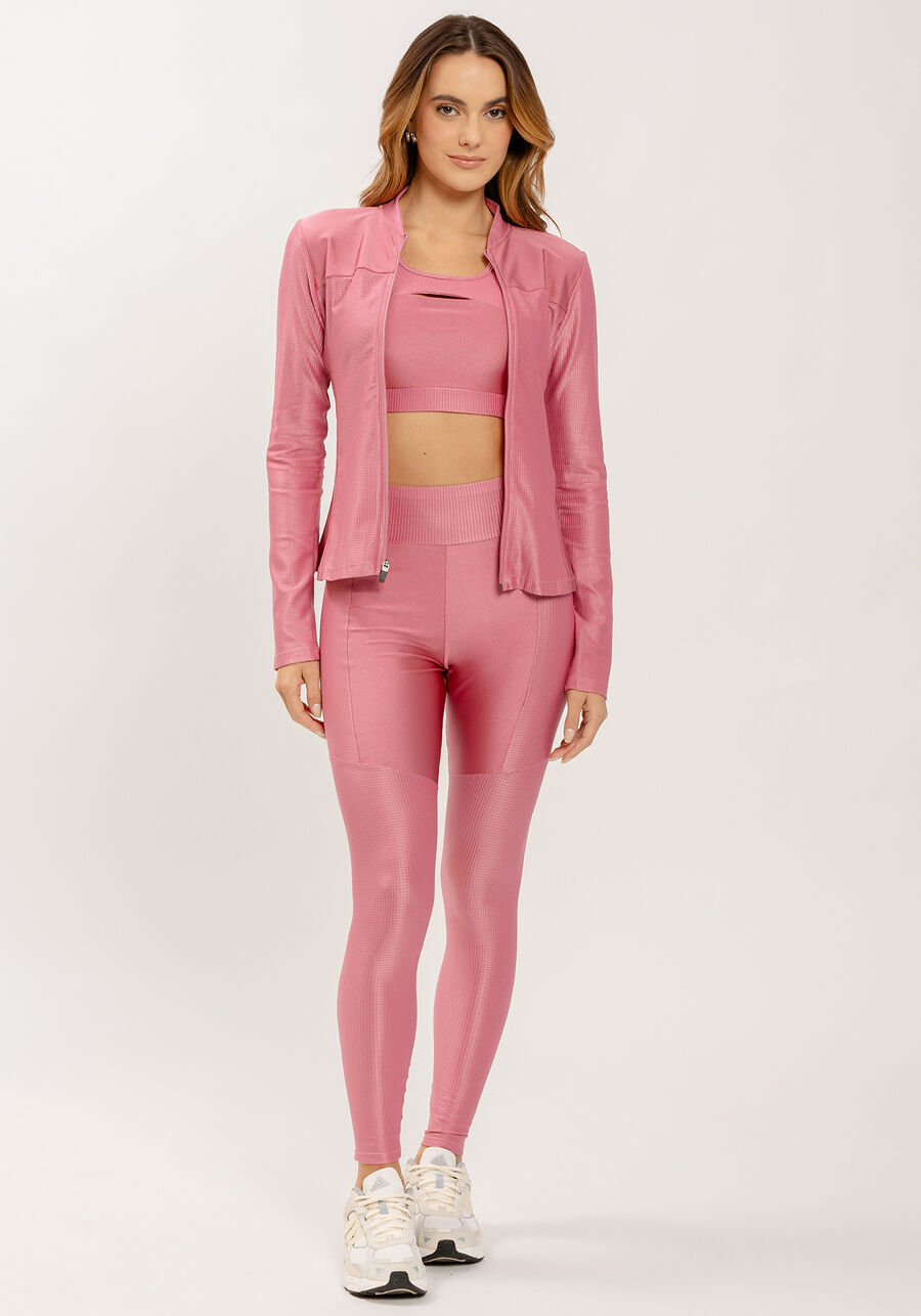 Jaqueta Gola Alta MOVE Fitness Texturizada, . Jaqueta Gola Alta MOVE Fitness Texturizada, , large.