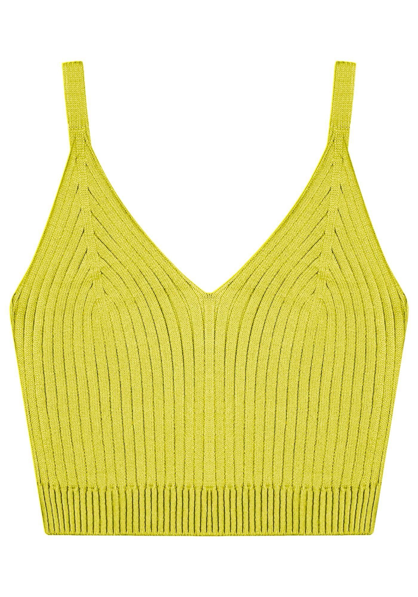 Blusa com Al&ccedil;as Cropped Tric&ocirc;, , large.