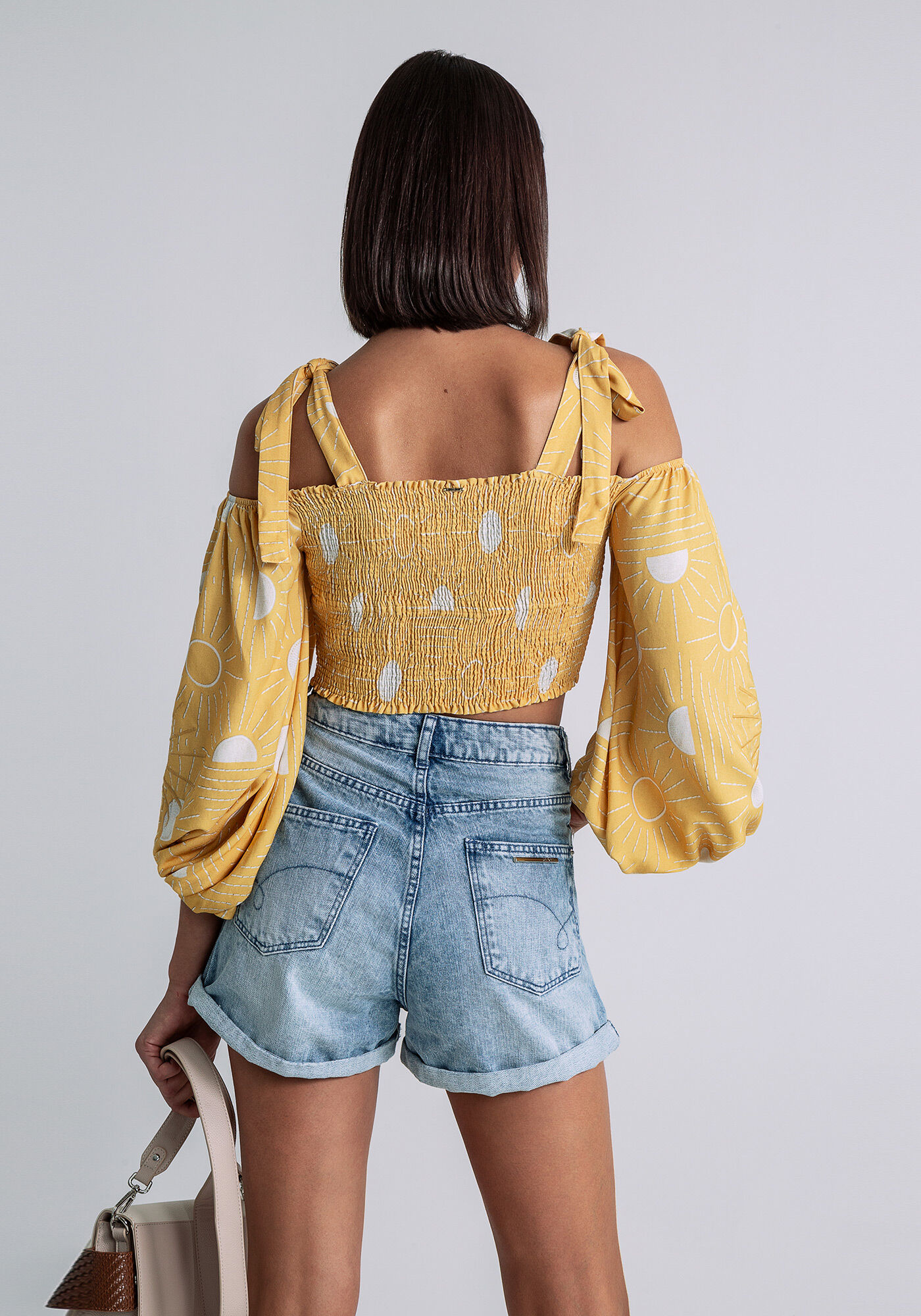 Blusa Ombro a Ombro Cropped, SOLARES, large.