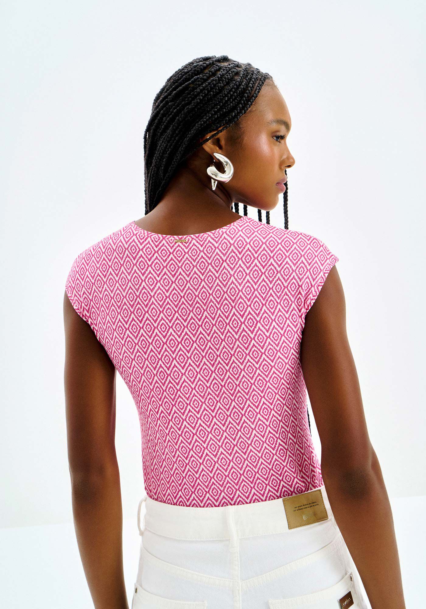 Blusa Estampada em Malha, , large.