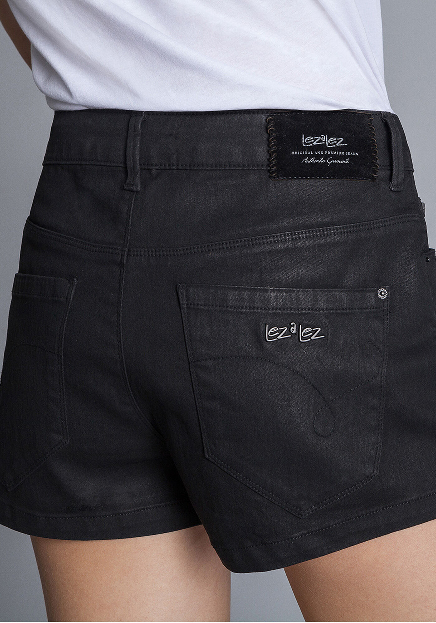 Shorts Jeans Miami Resinado, , large.