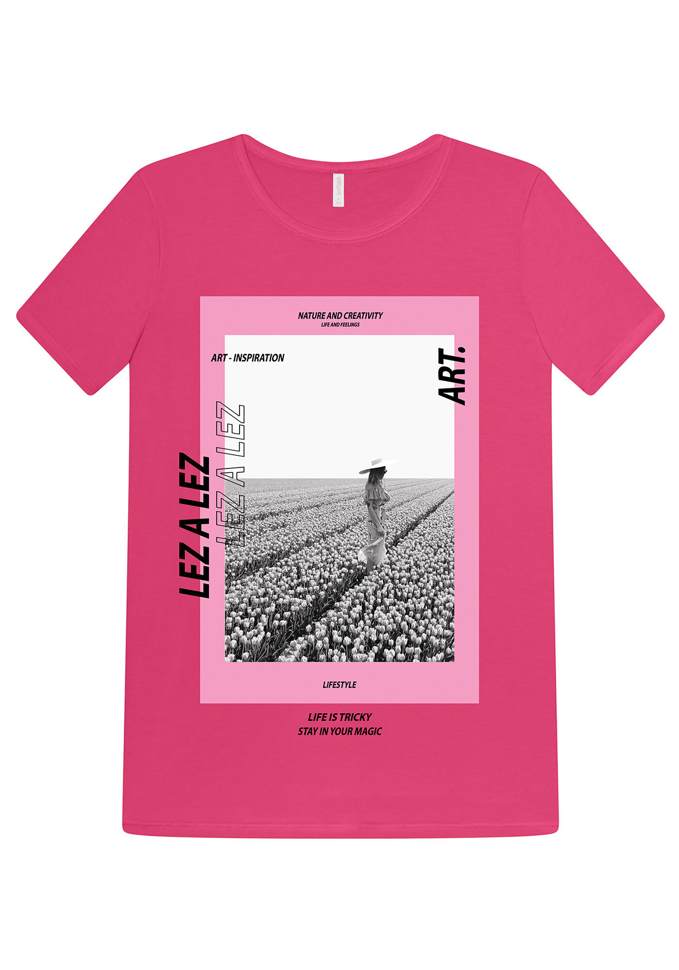 Blusa Meia Malha Forty Bege Muffins, , large.