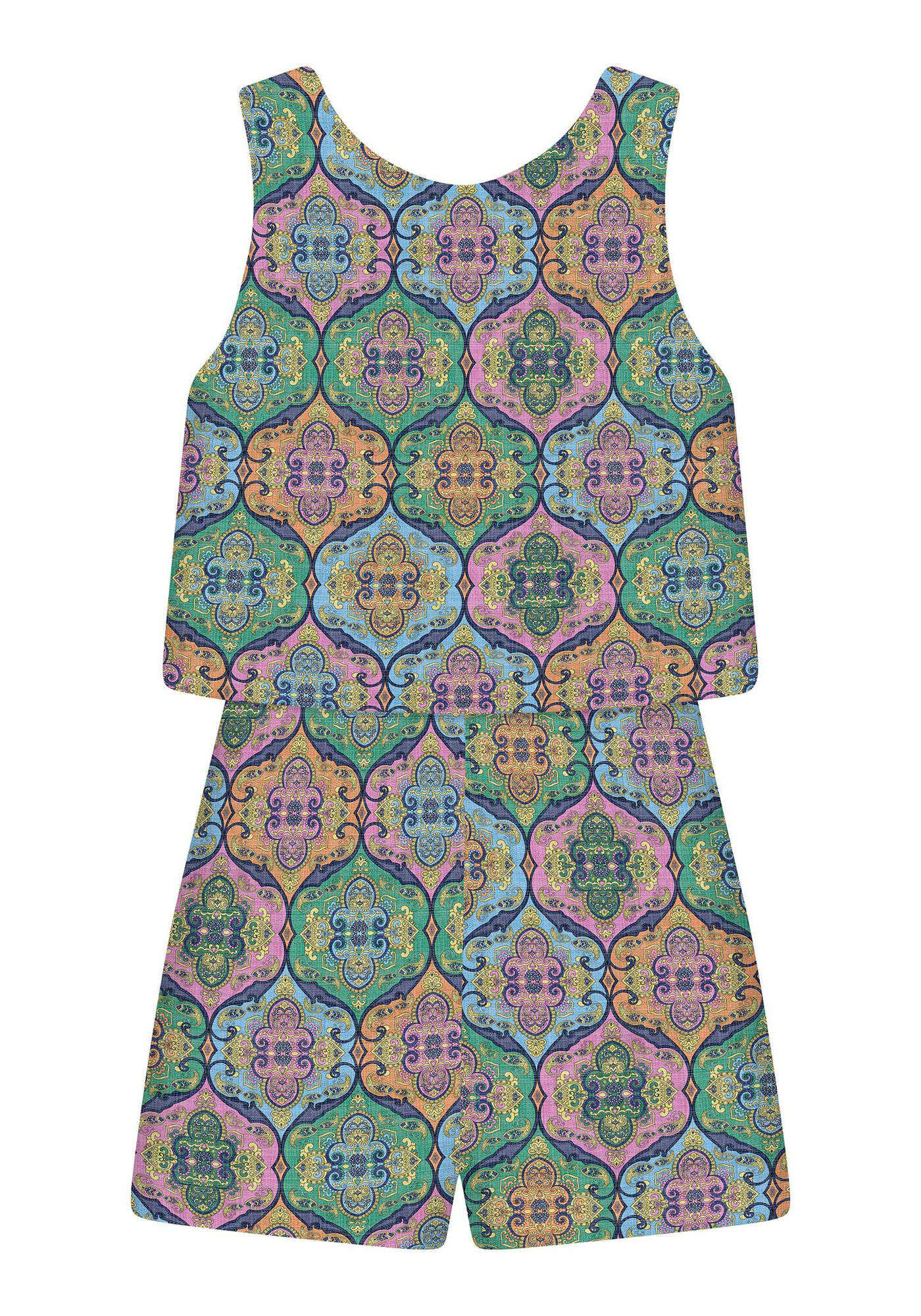 Macac&atilde;o Curto Estampa, , large.