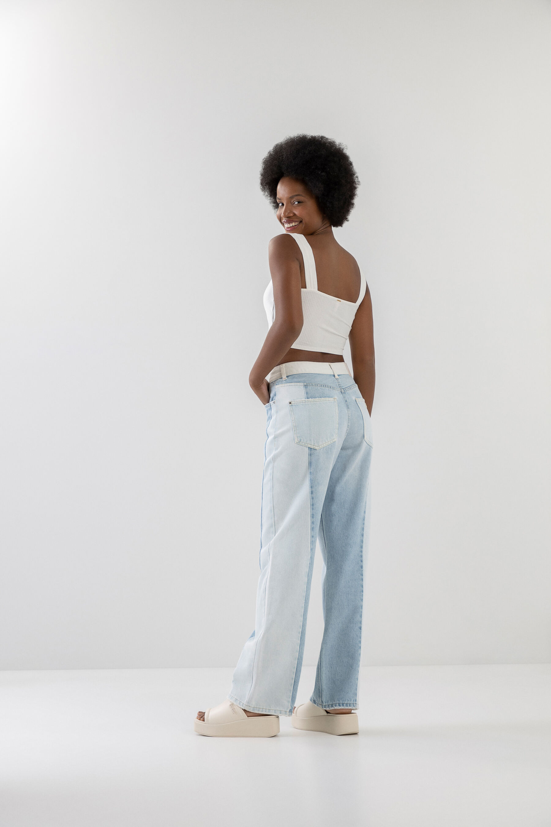 Blusa Canelada Cropped com Alças, . Blusa Canelada Cropped com Alças, , large.