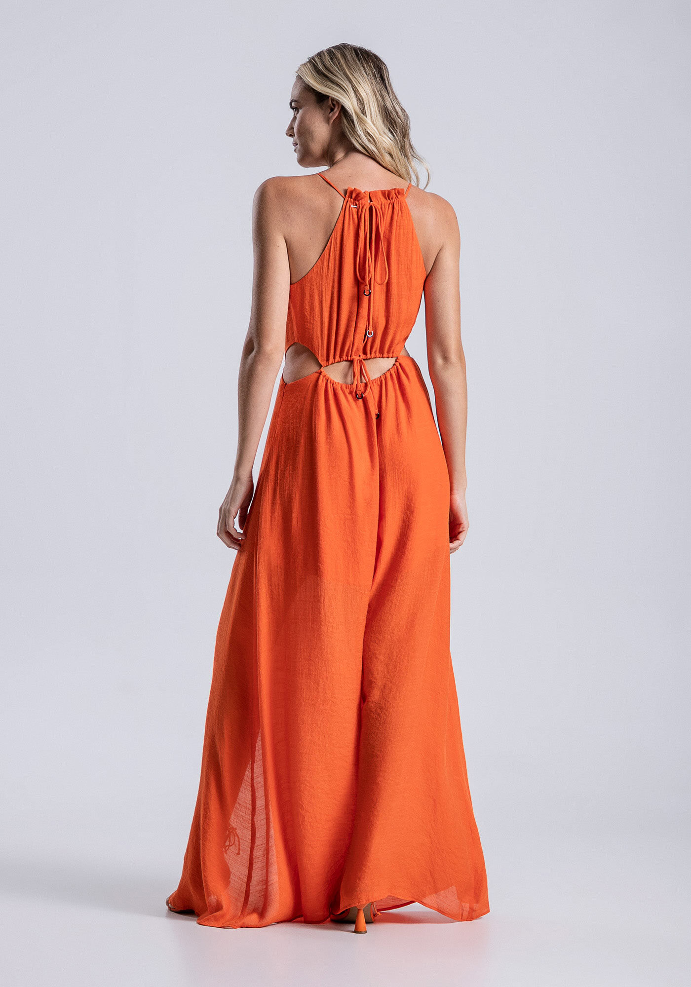 Vestido de 2025 shantung com renda